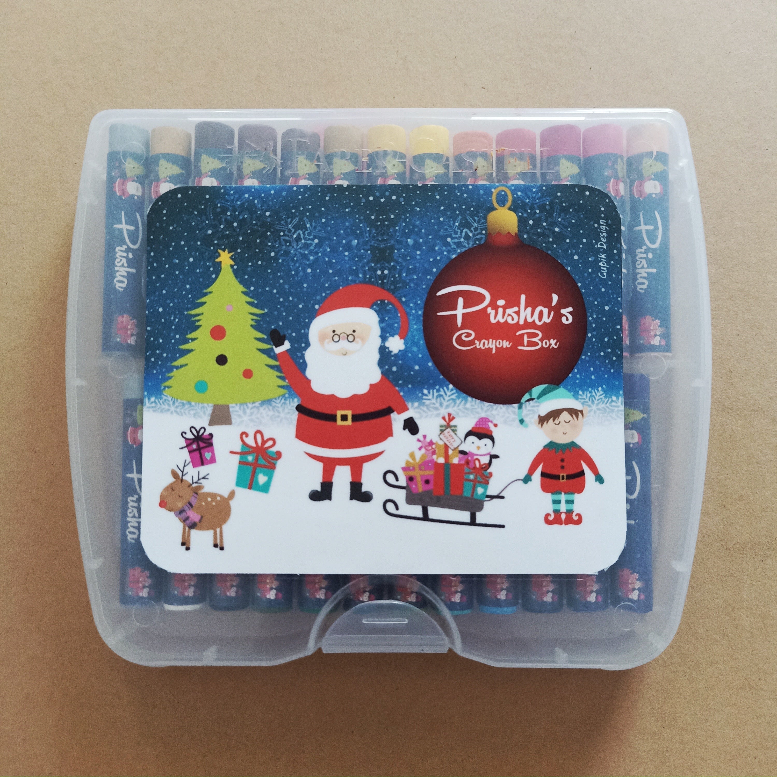 Personalised Crayons - Santa's Workshop