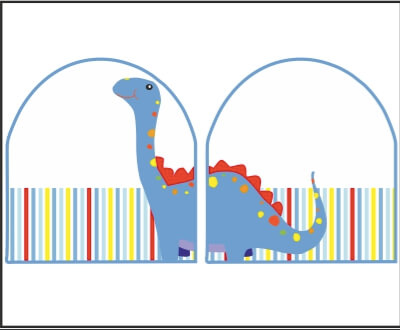 Shoe Labels - Dinosaur