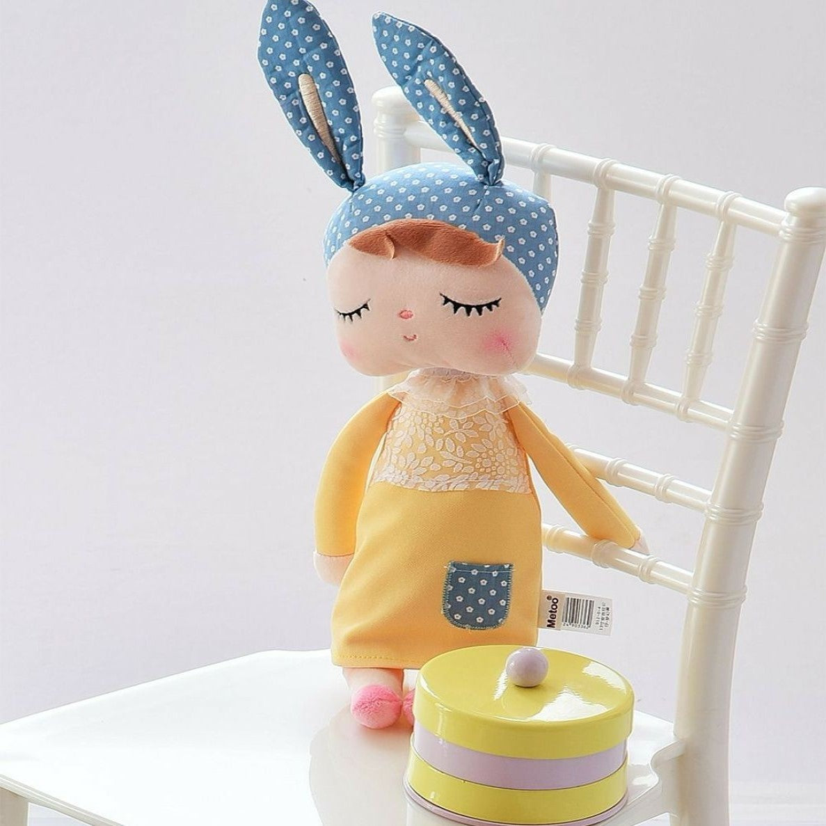 Sleeping Bunny Doll - Yellow