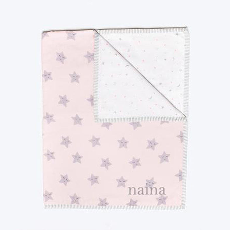 Masilo Organic Dohar Blanket - Pink Star