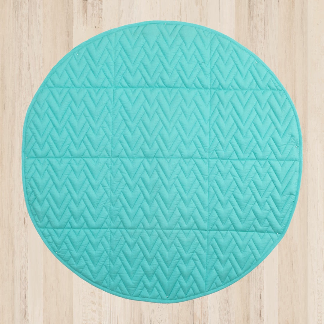 Grab and Go Foldable Baby Mat - Teal