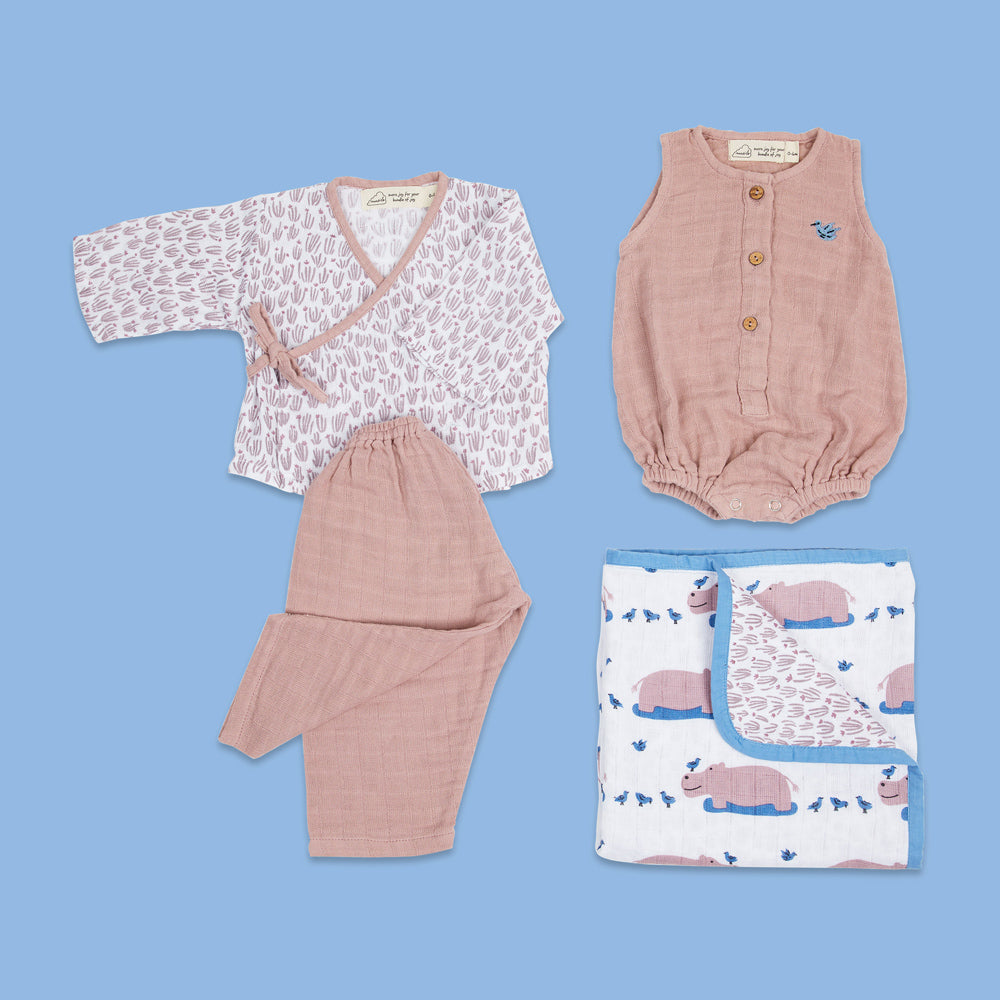 Masilo Snuggle Gift Set – Happy As A Hippo