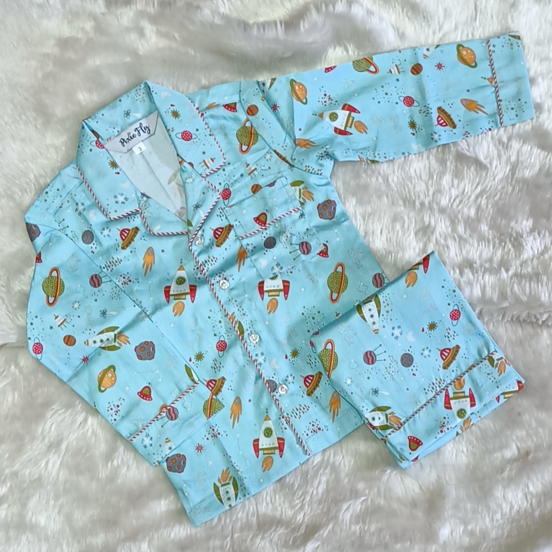 Kid's Pyjama Set - Space