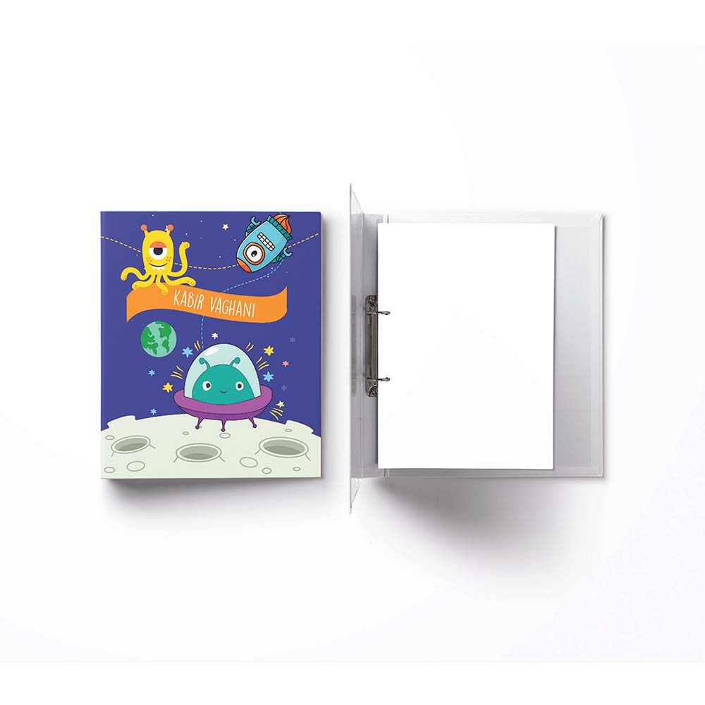 Space- A4 Vertical Clip Binder File