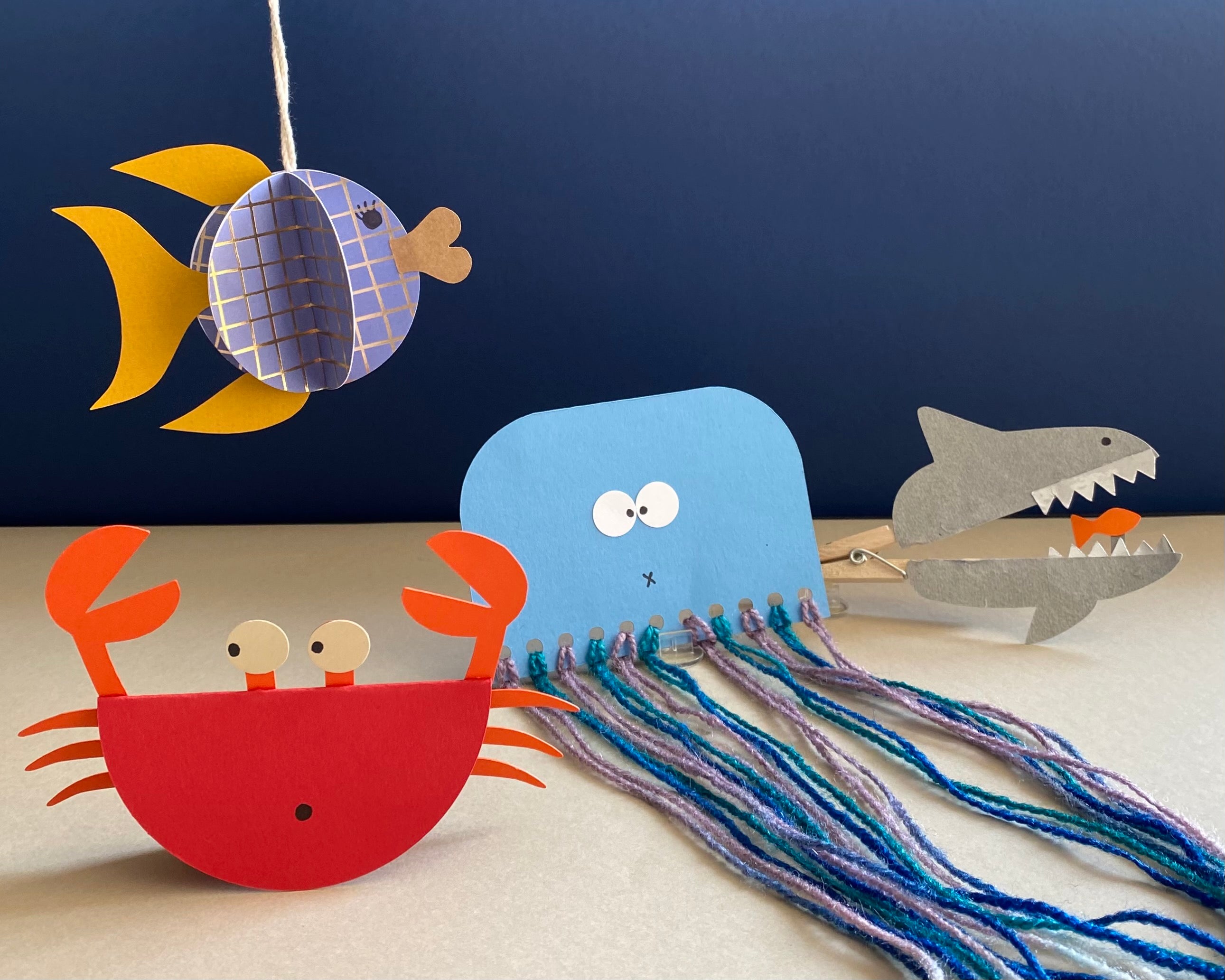 Open and Play Craft Boxes-Splashin' Sea