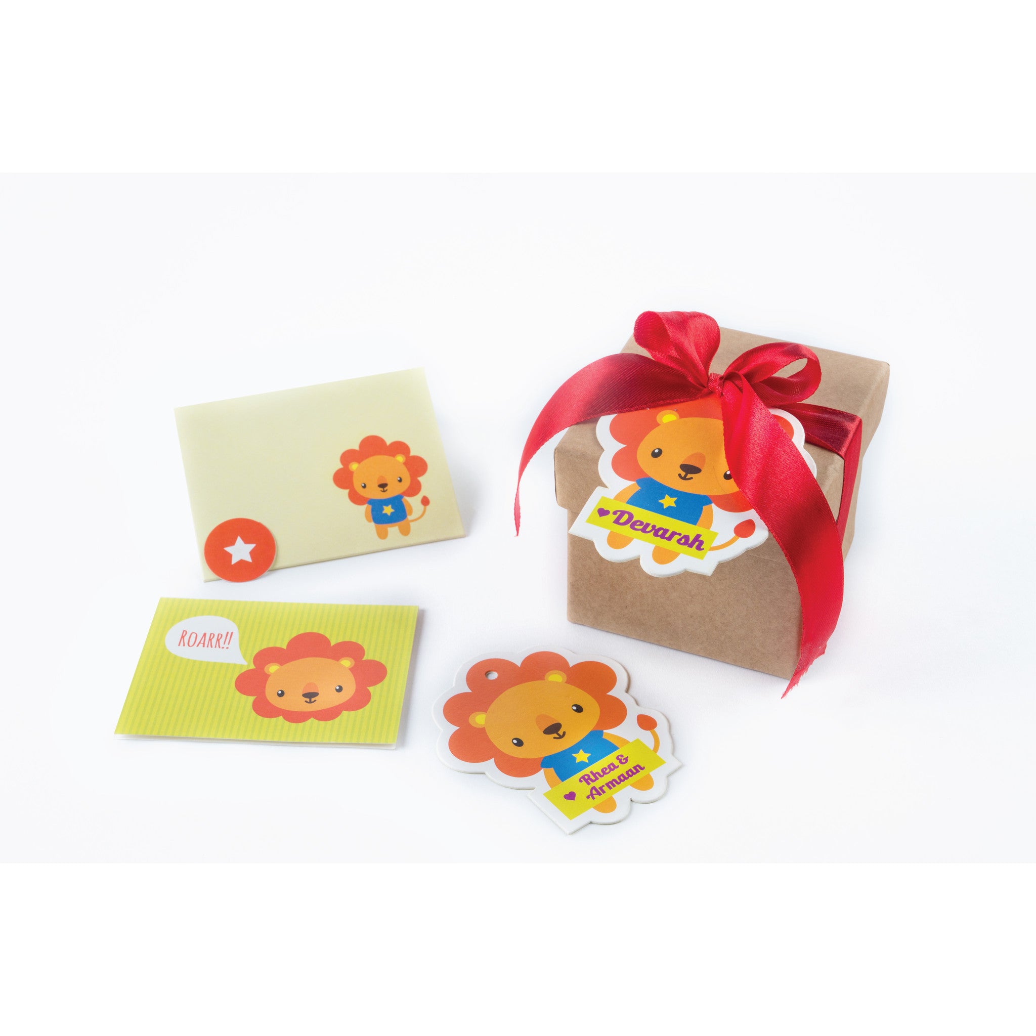 Stationery for the Little Ones - Lion