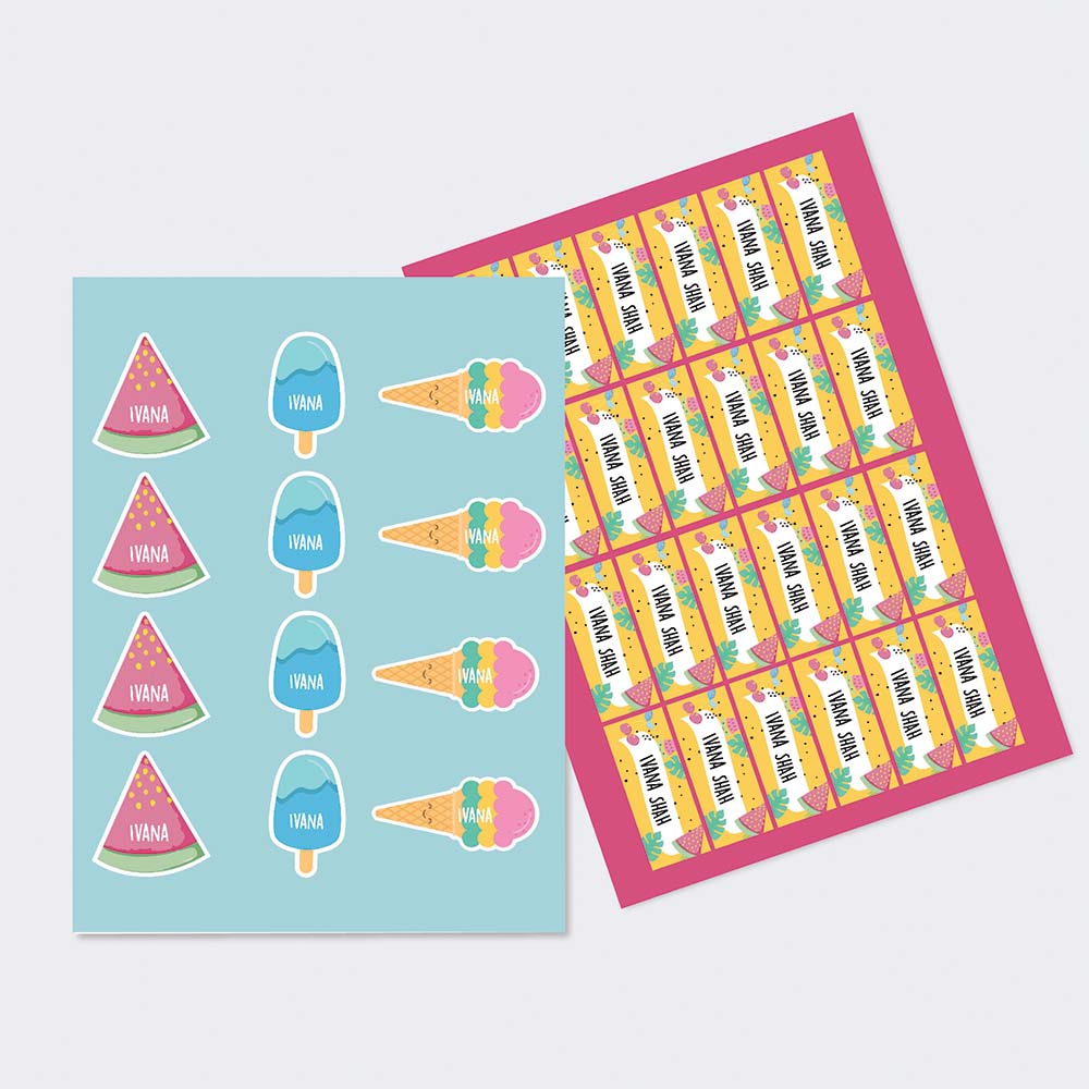 Summer Love - Sticker-Sheet-Set-Of-2-1