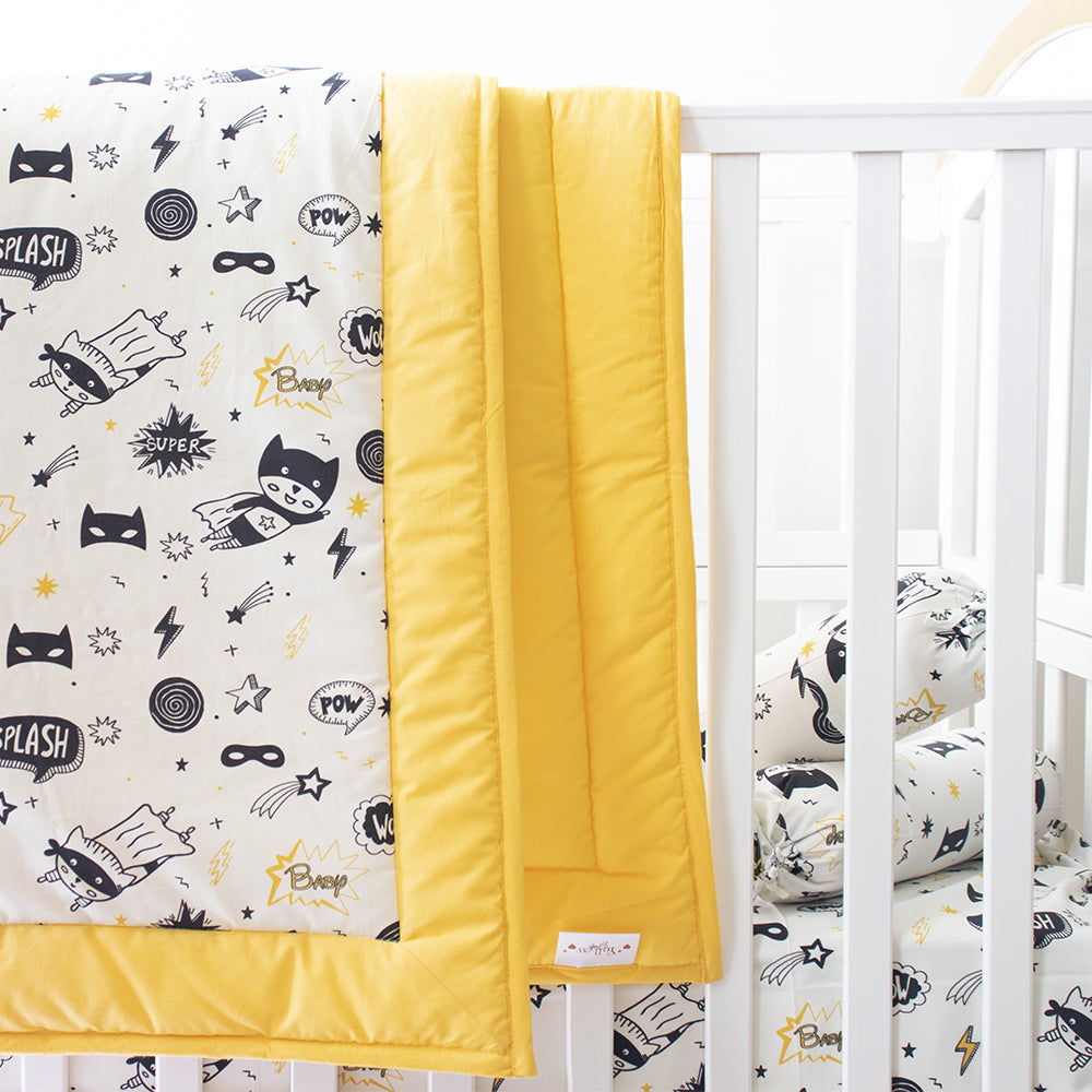 Super Value Bedding Set - Superbaby & Doodle Stars (Set Of 11)