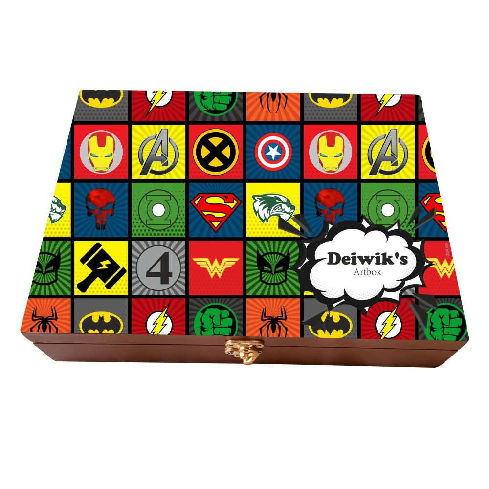 Personalised Artbox - Superhero