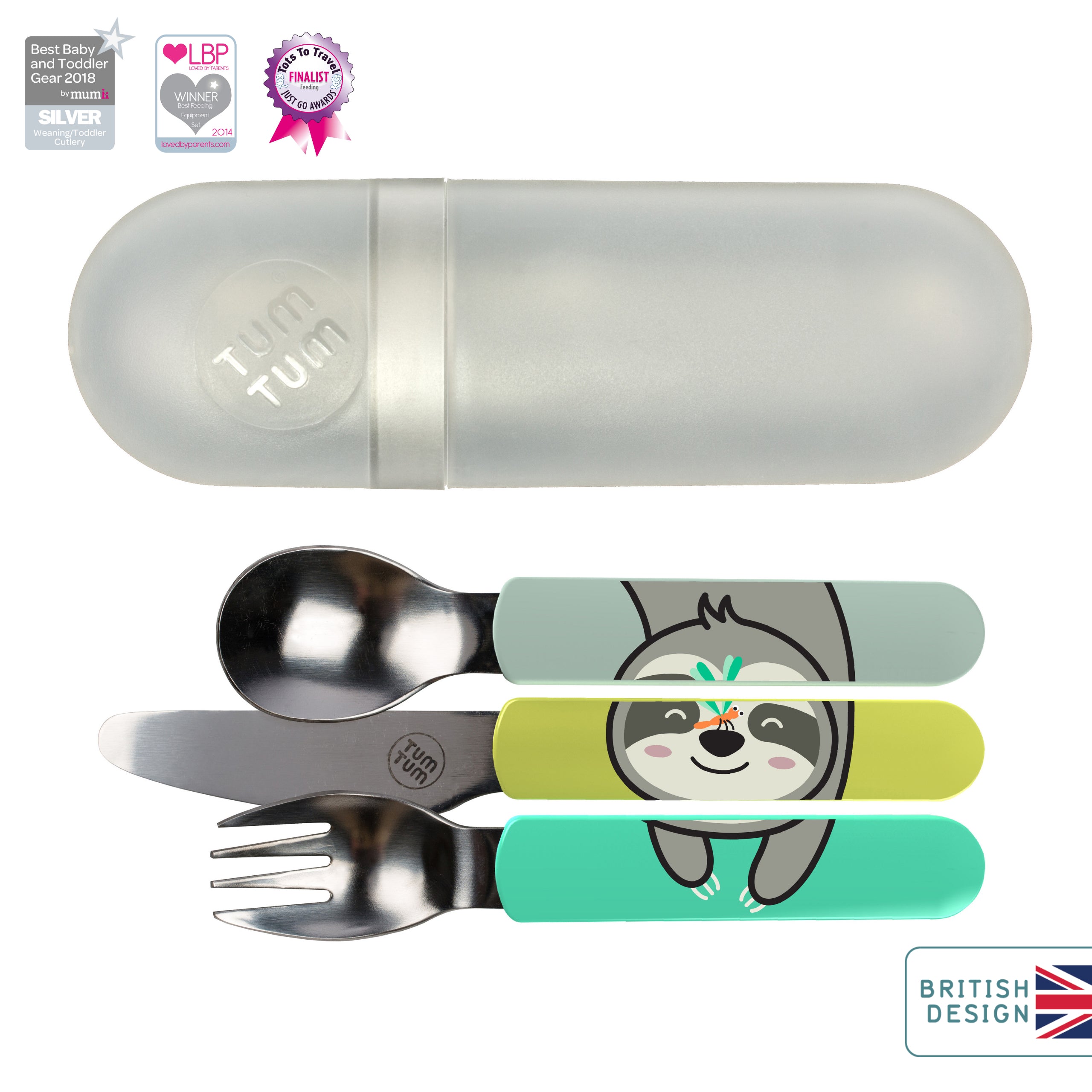 Travel Cutlery Set - Stanley Sloth