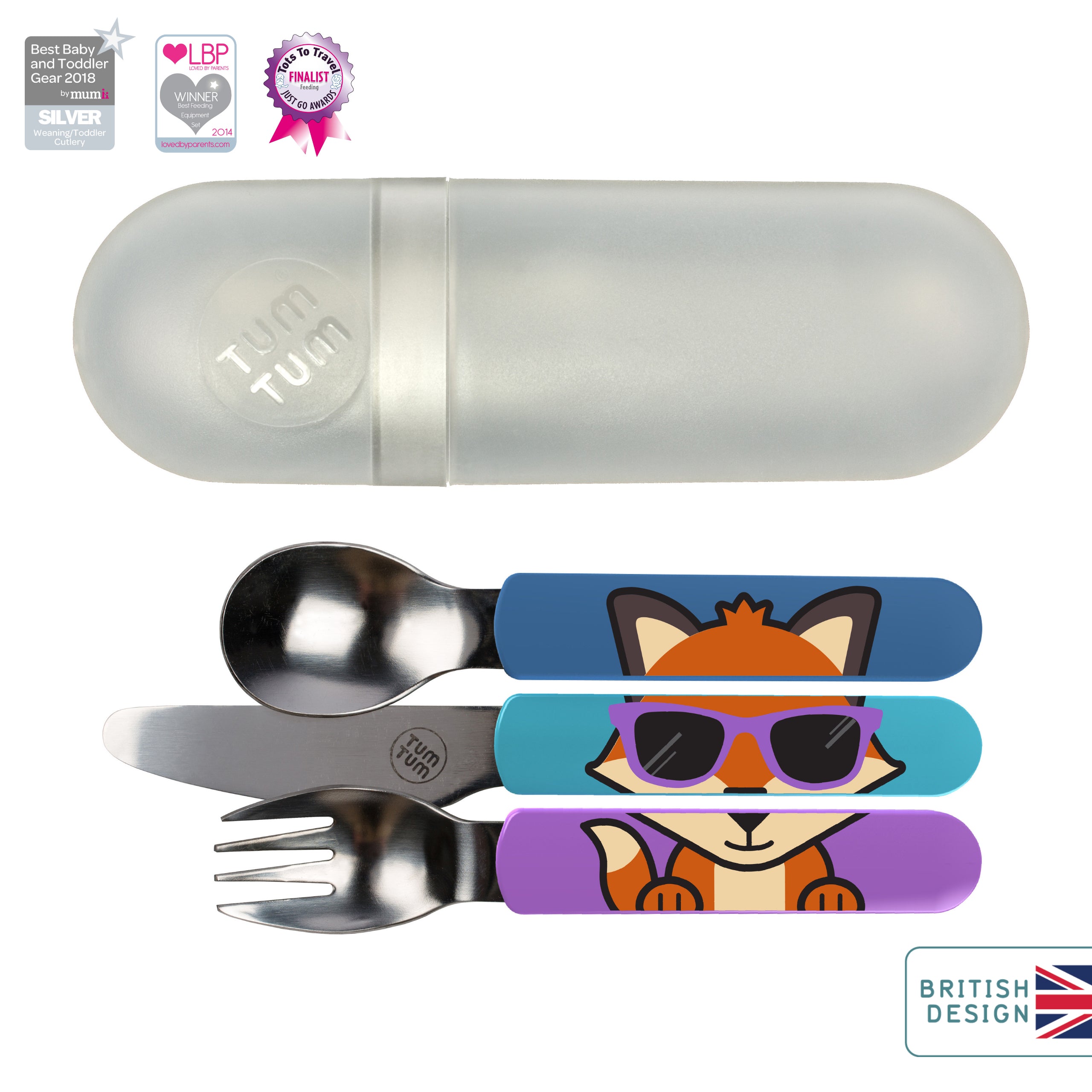 Travel Cutlery Set- Felicity Fox