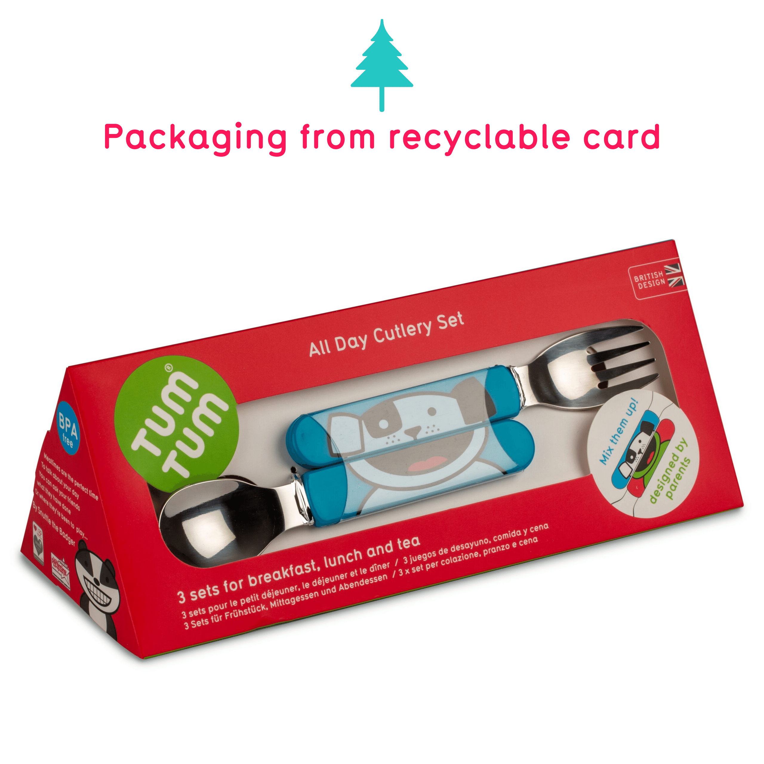 TUMTUM All Day Cutlery Set - 6 Pieces