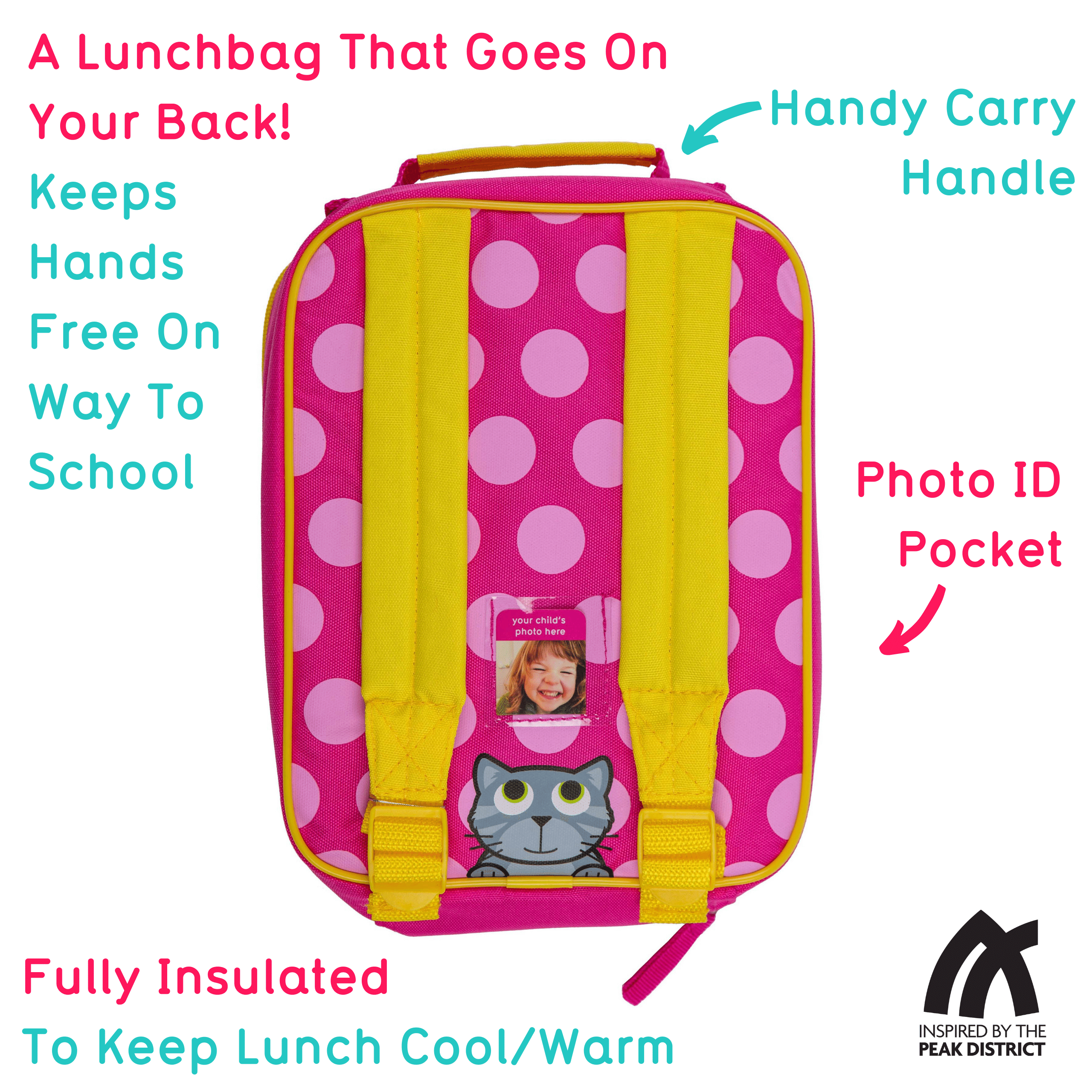 TUM TUM Insulated Lunch Bag - Bluebell