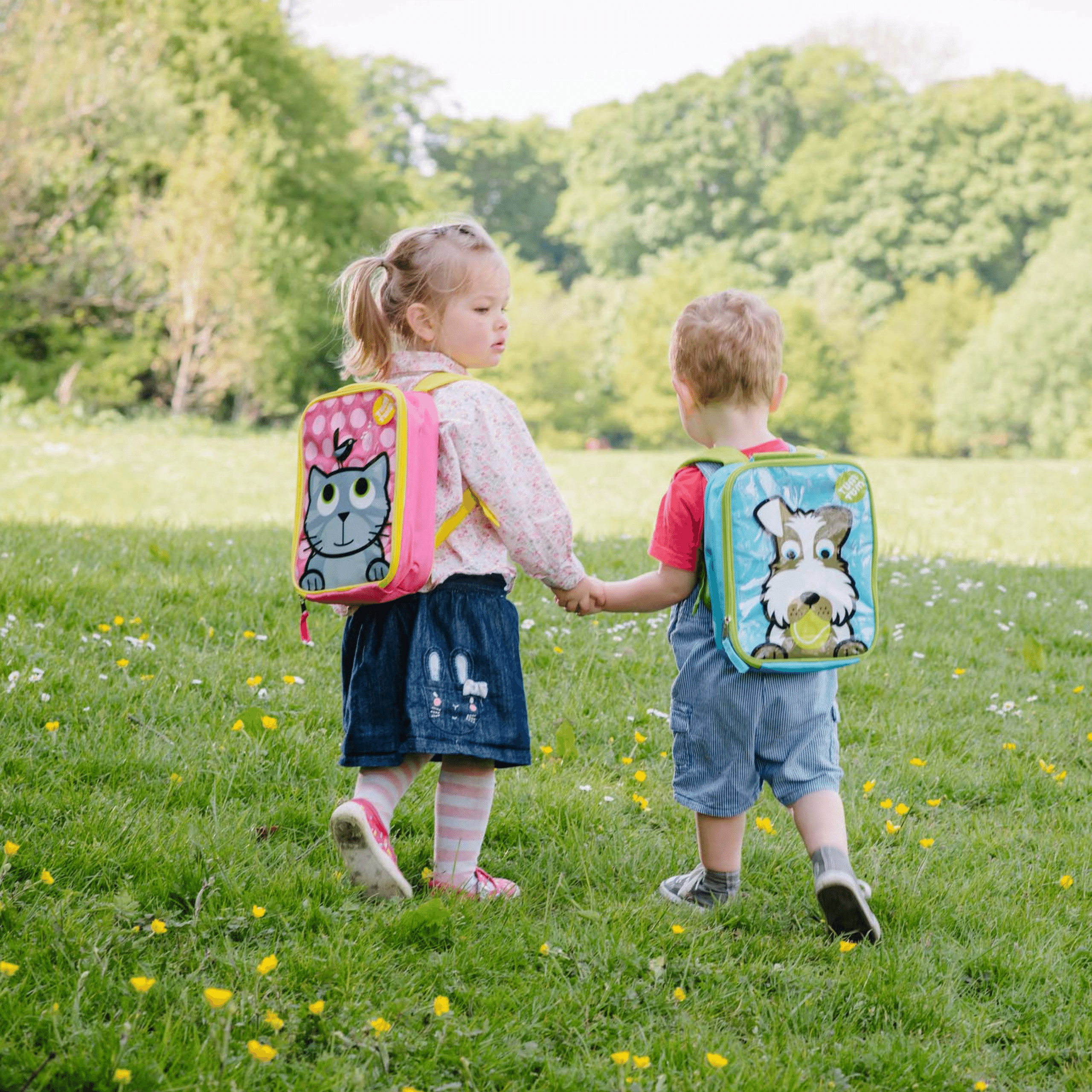 TUM TUM Insulated Lunch Bag  - Bluebell