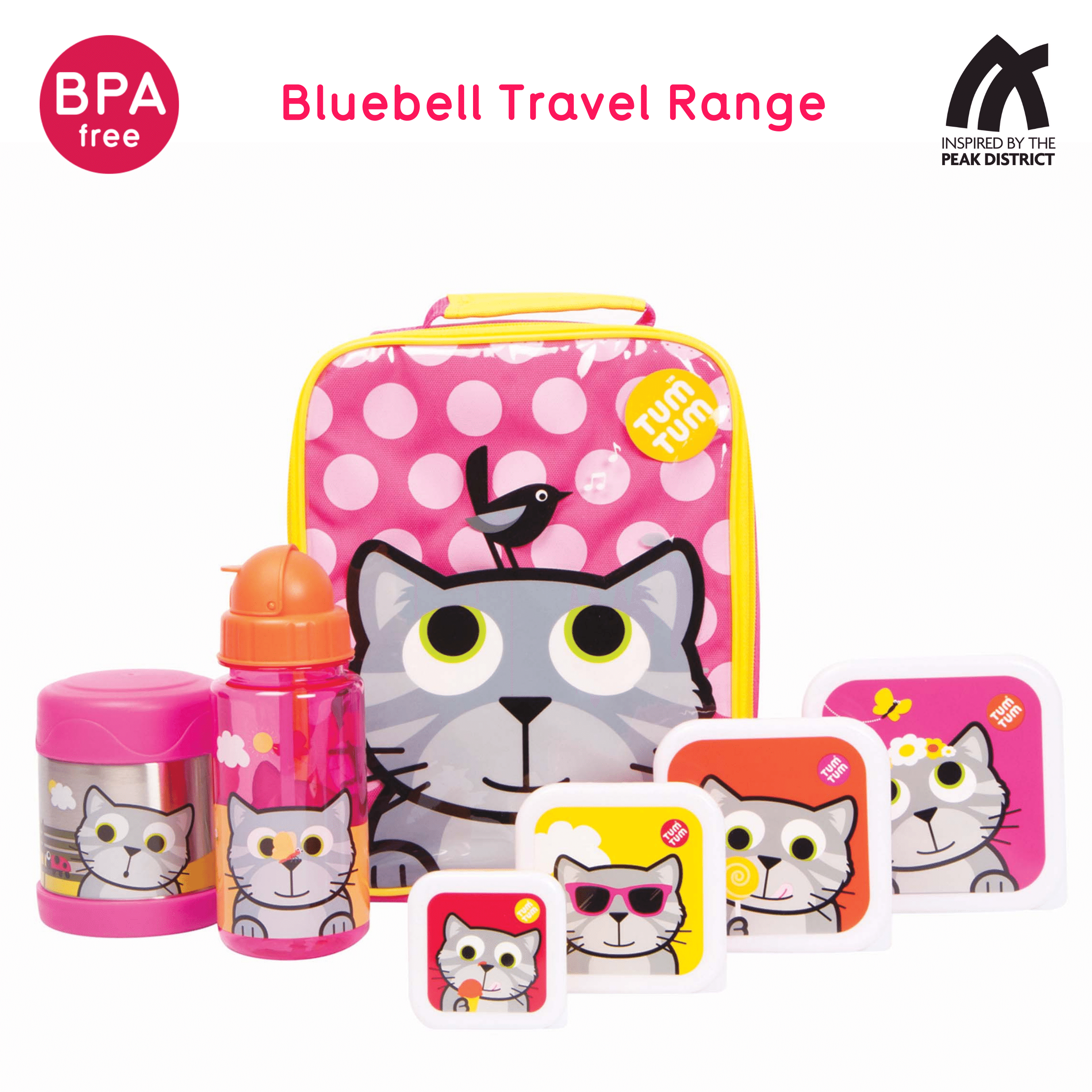 TUM TUM Insulated Lunch Bag - Bluebell