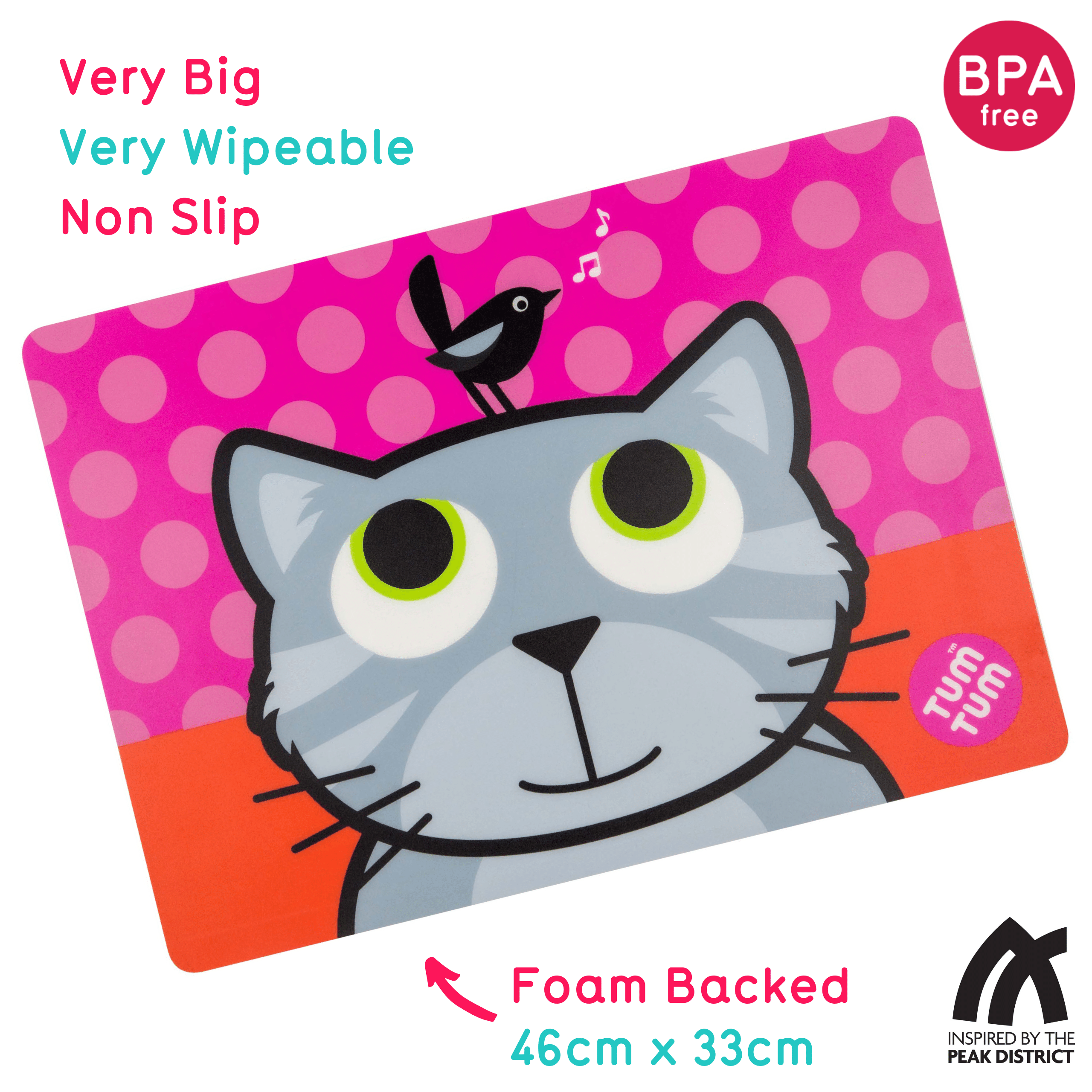 TUM TUM Mega Size Mat - Bluebell