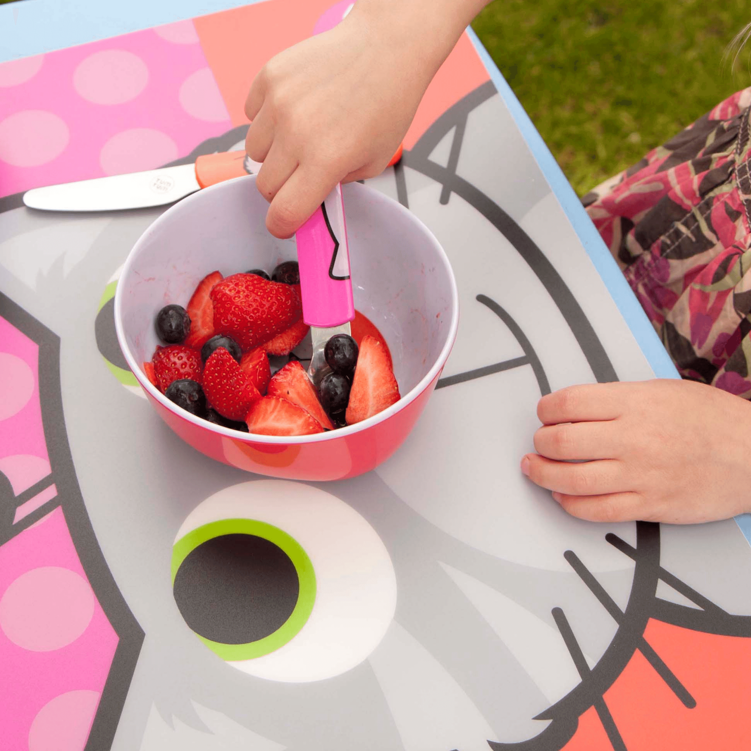 TUM TUM Mega Size Mat - Bluebell