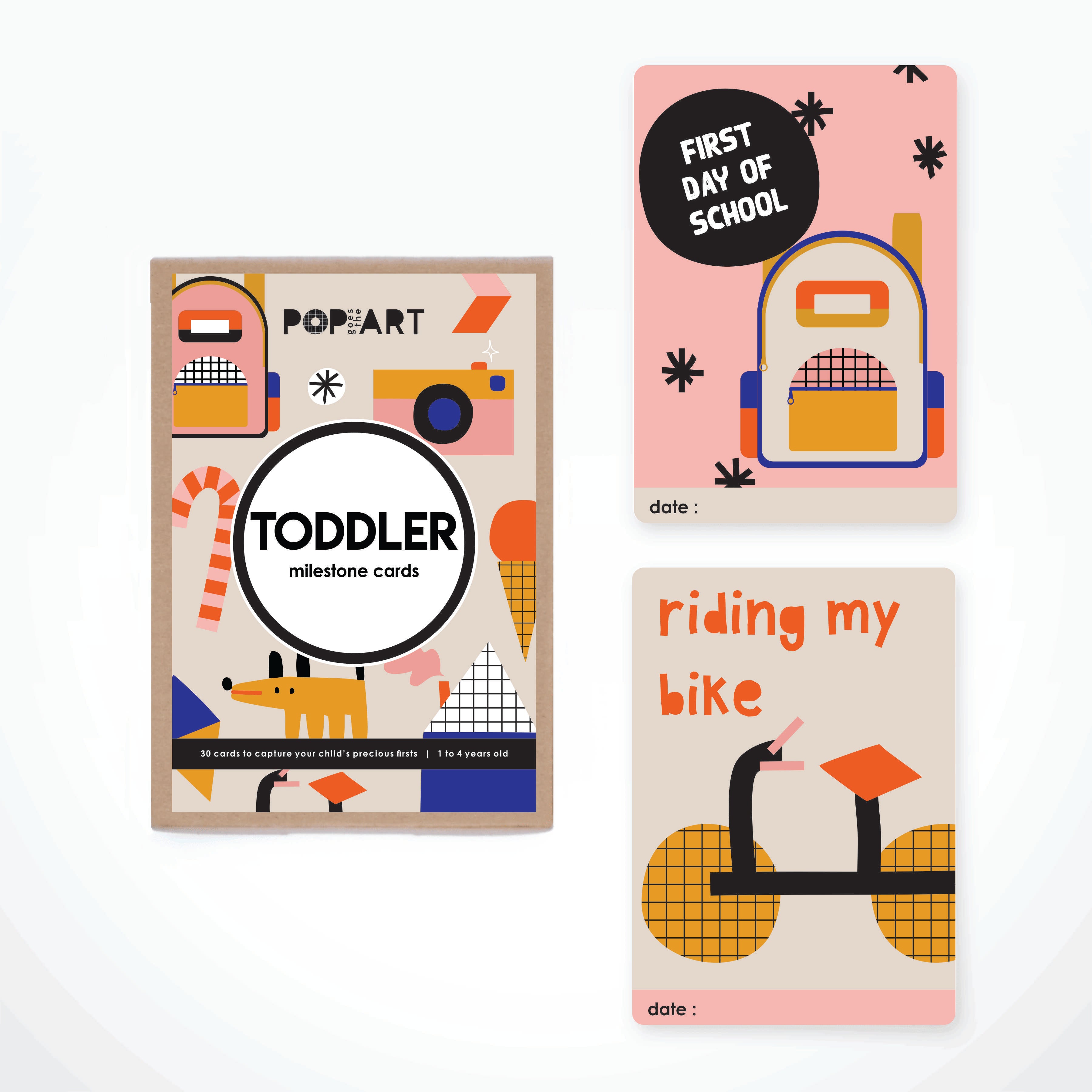 Milestone Cards | Toddler