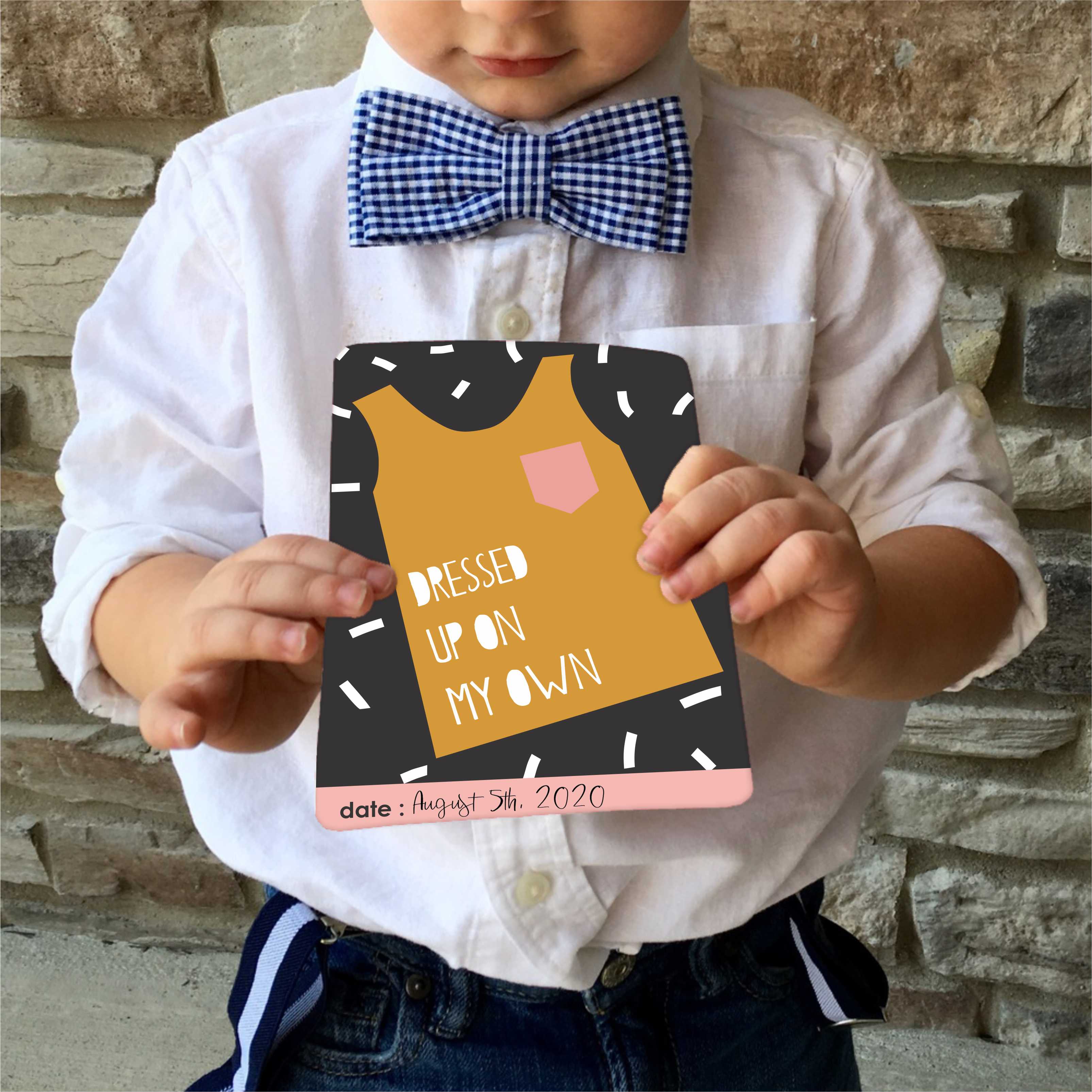 Mini Milestone Cards | Toddler