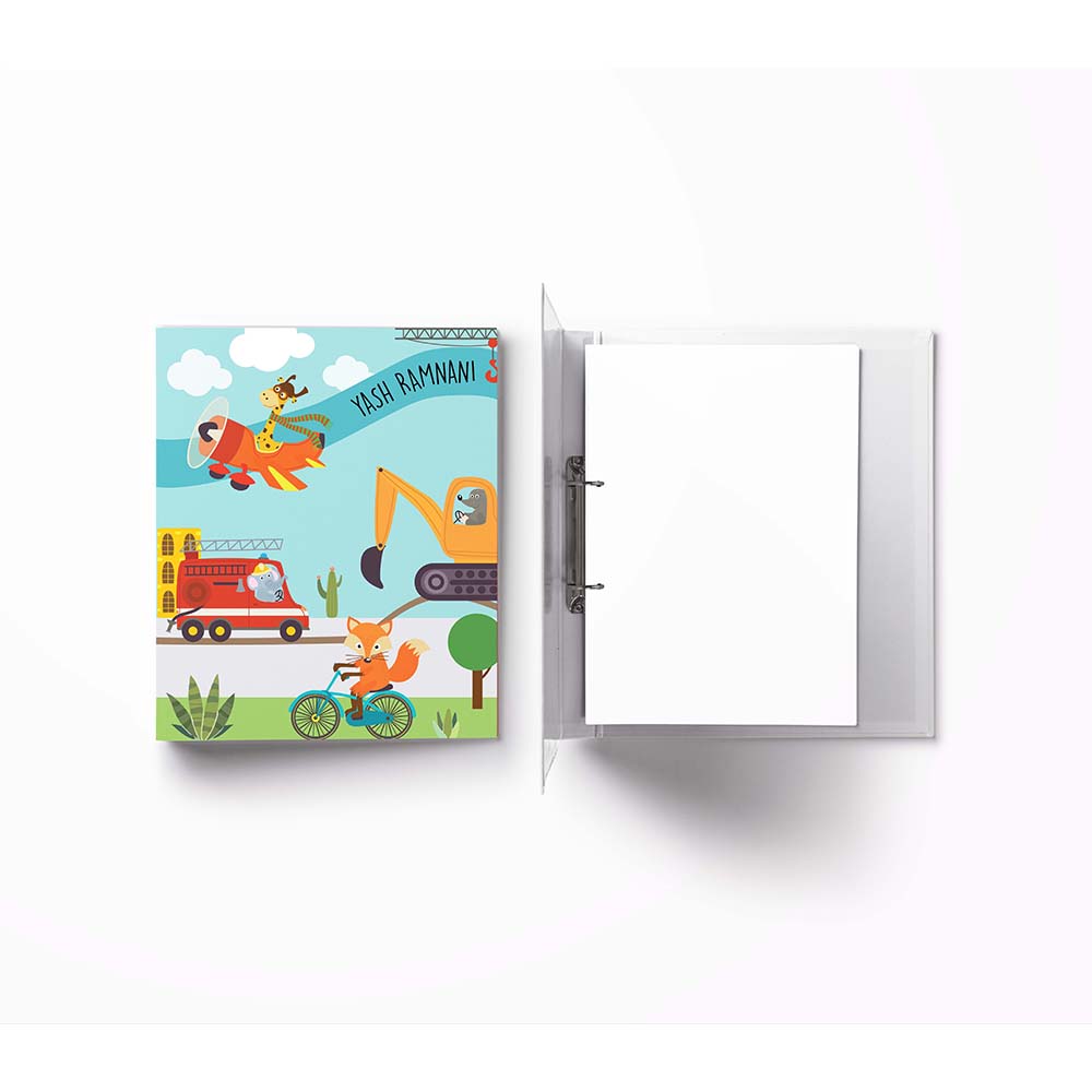 Transport - A4 Vertical Clip Binder File
