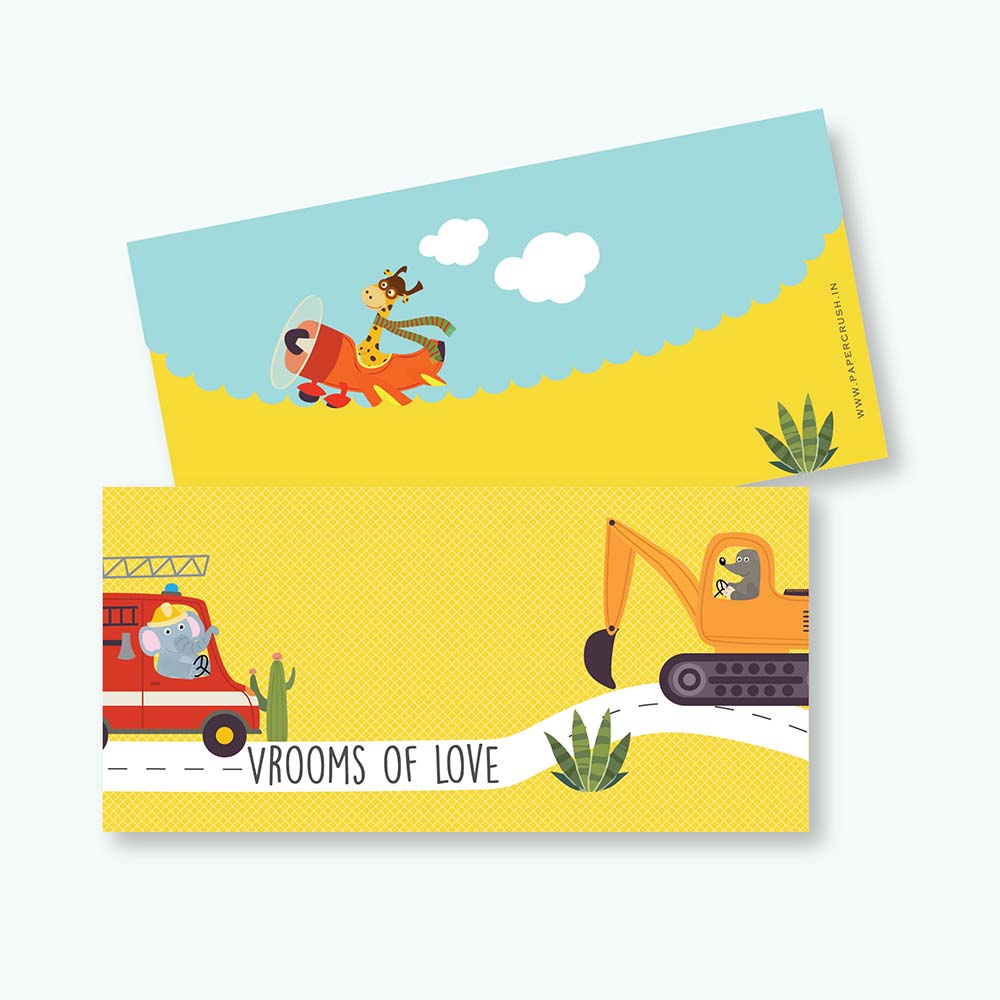 Transport - Money Envelopes-Set Of 25
