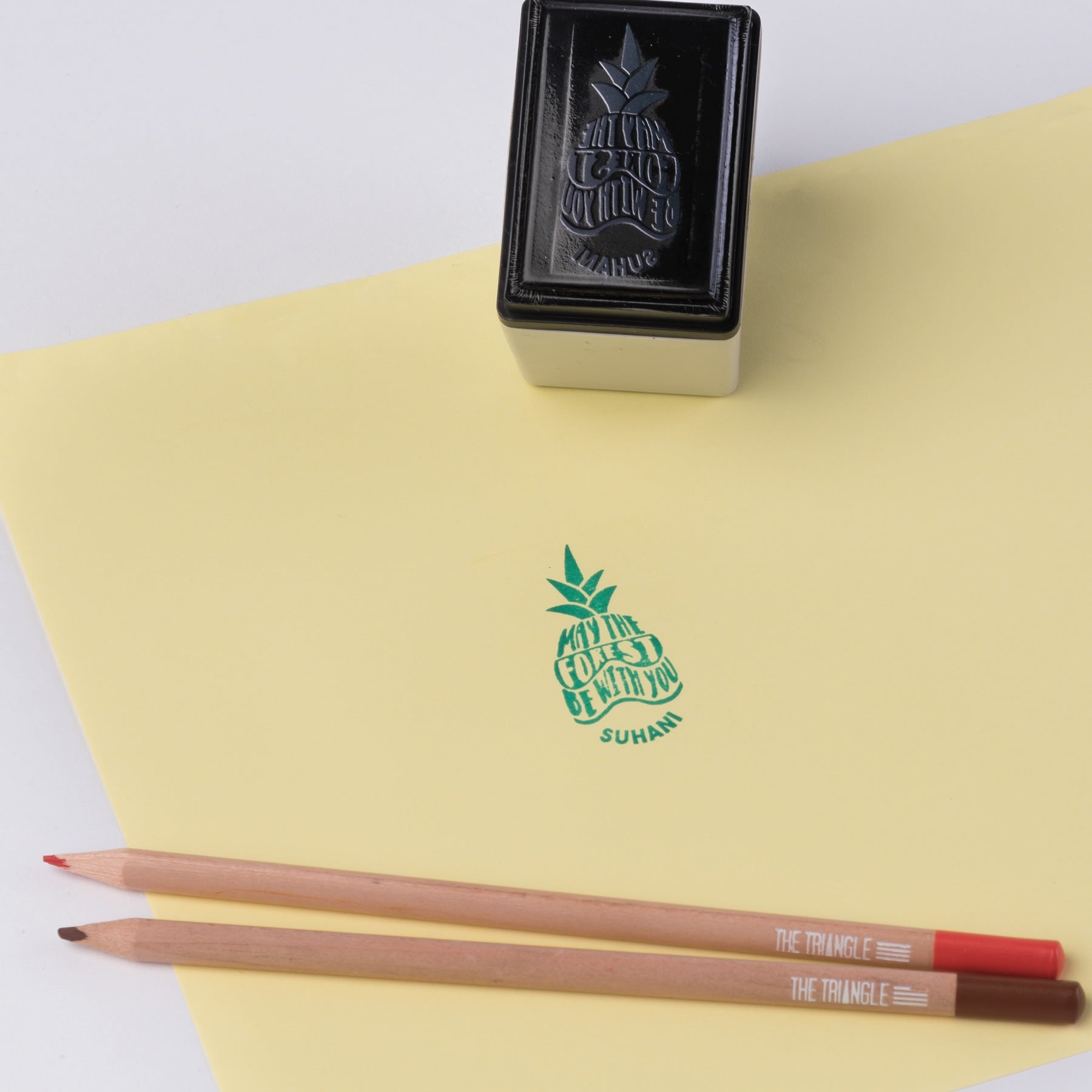 Stamp your Name - Tropical Treat