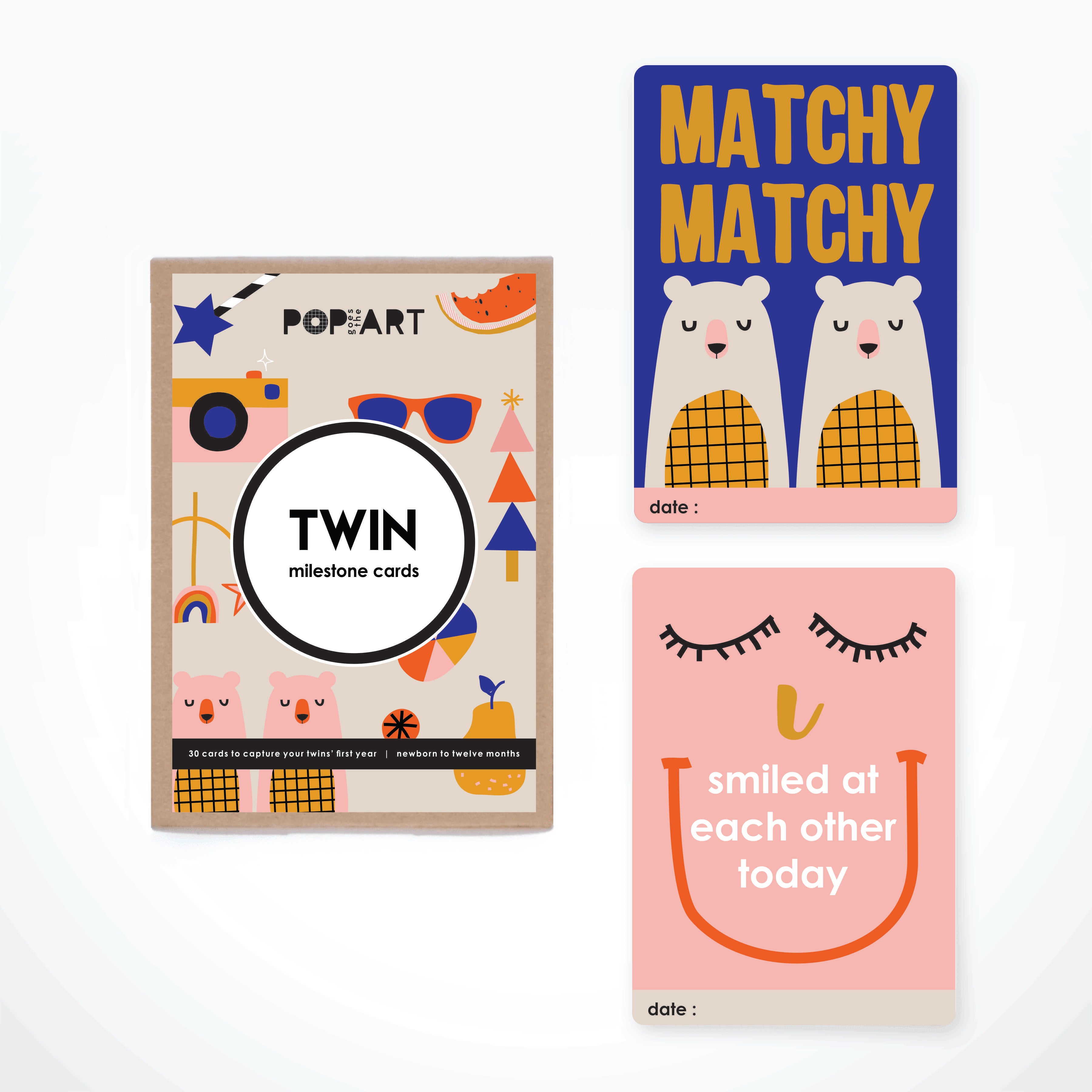 Milestone Cards | Twin