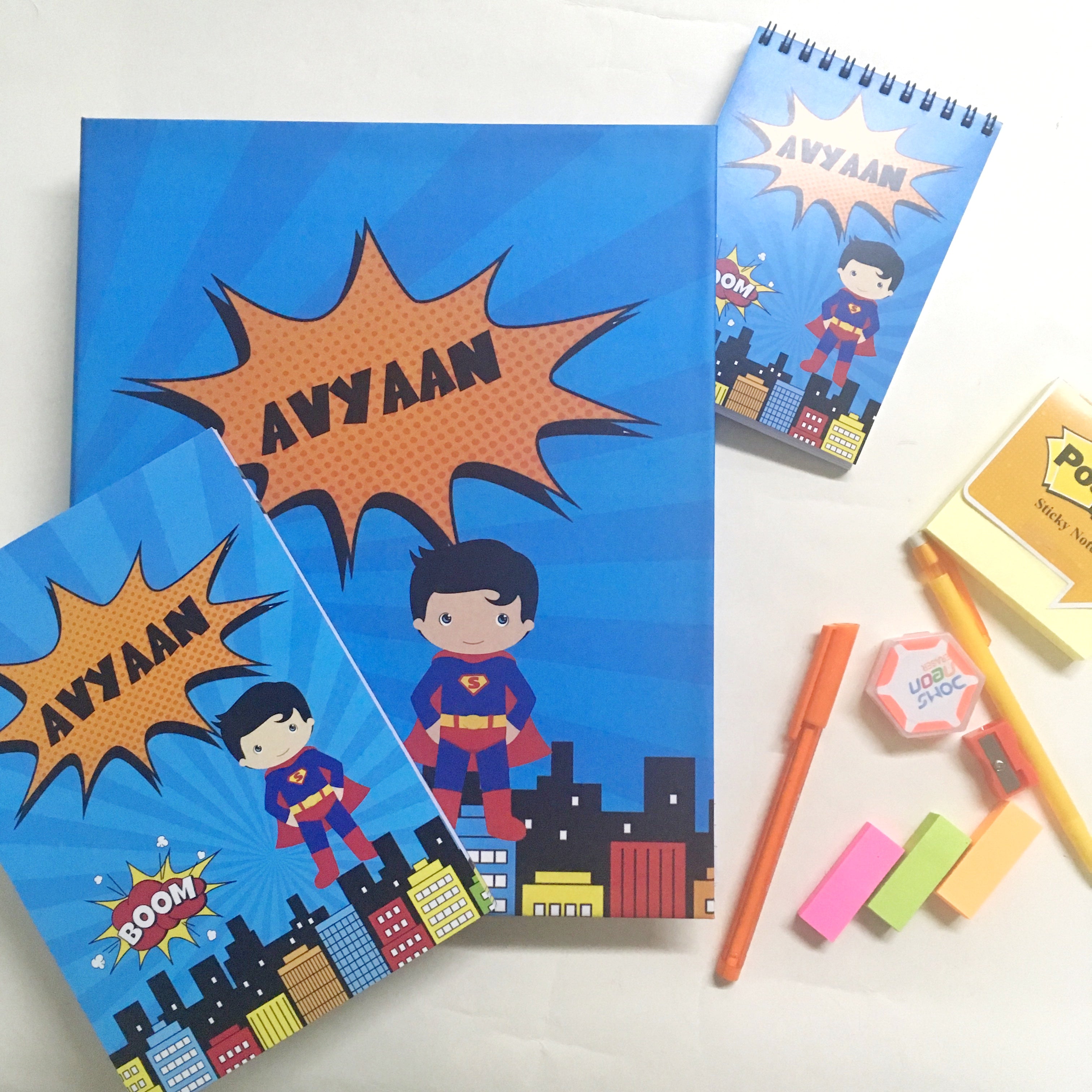 Ultimate Stationery's Addicts Hamper - Superboy, Pack of 6