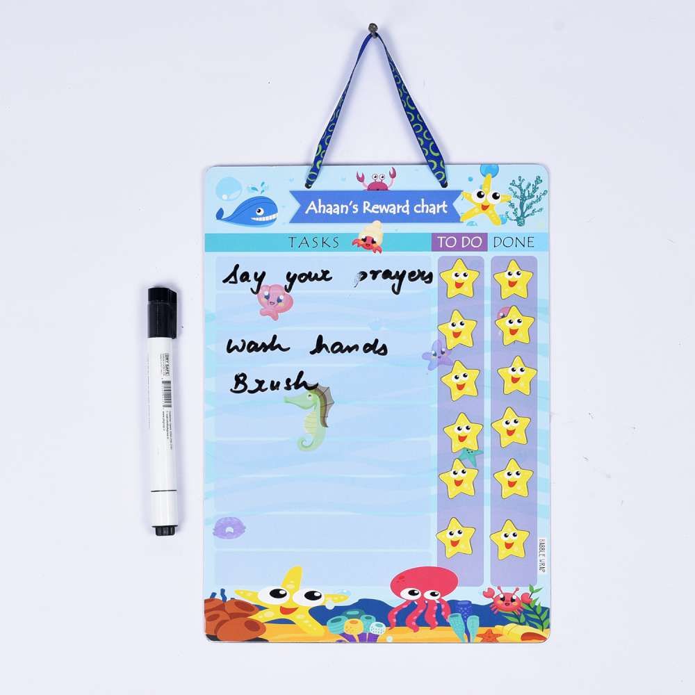 Magnetic Reward Chart - Under The Sea Theme