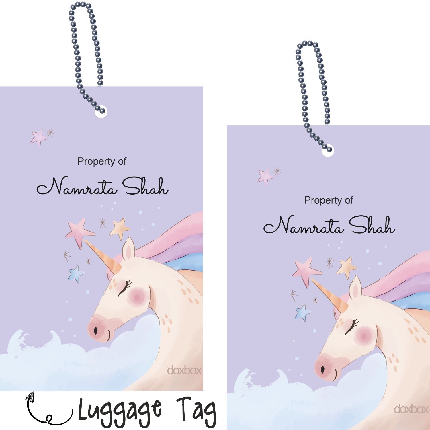 Luggage Tags - Unicorn