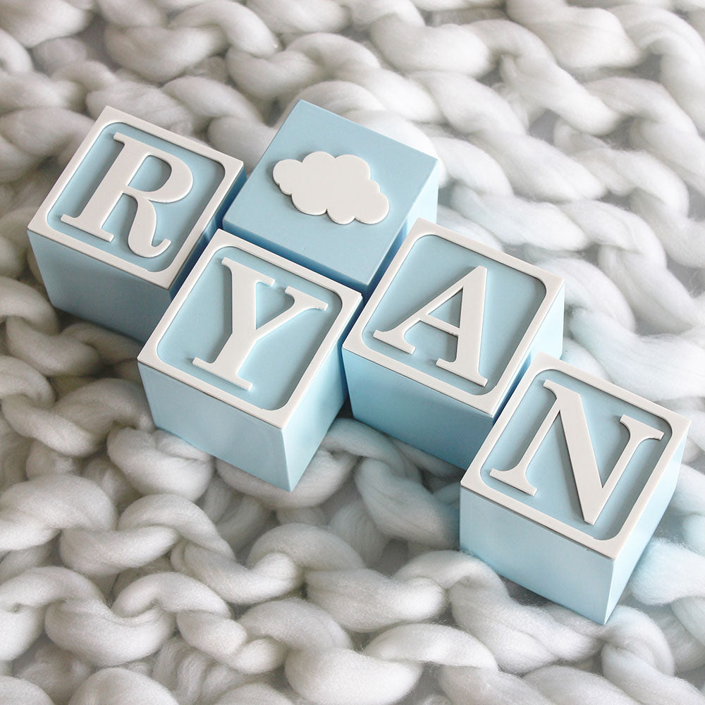 Name Blocks, Vintage