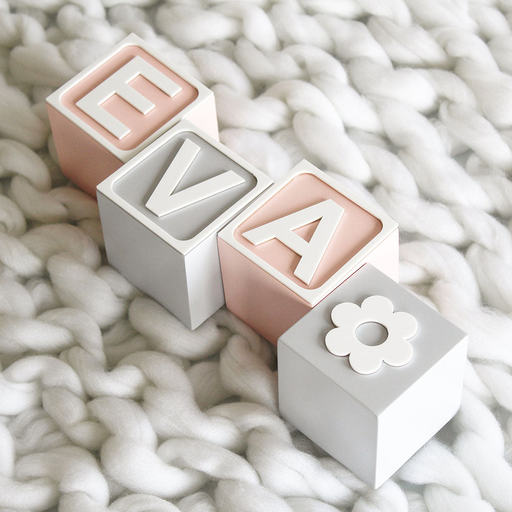 Name Blocks, Vintage
