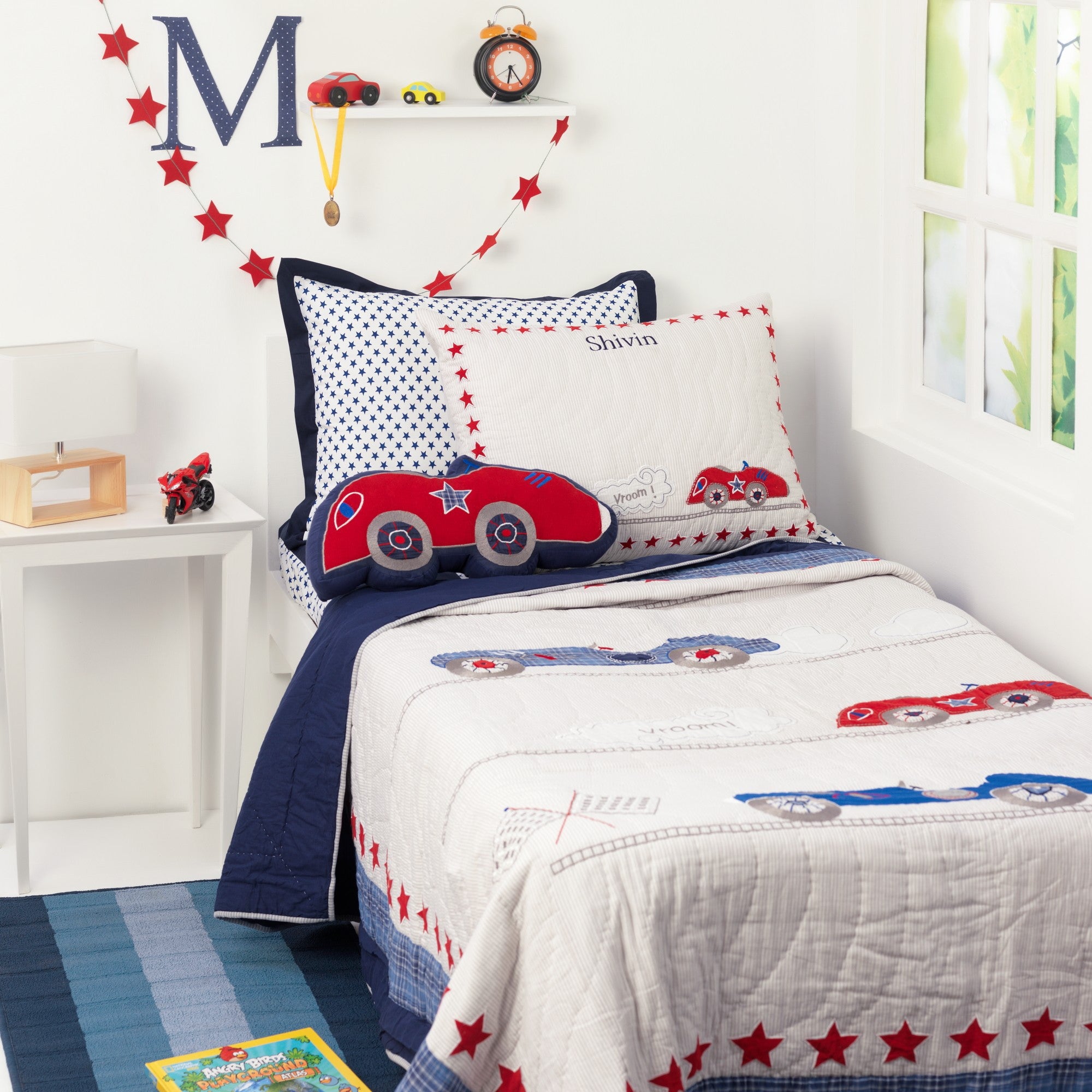 Vrooooom! Kids Bedding Set, Ages 3 to 15