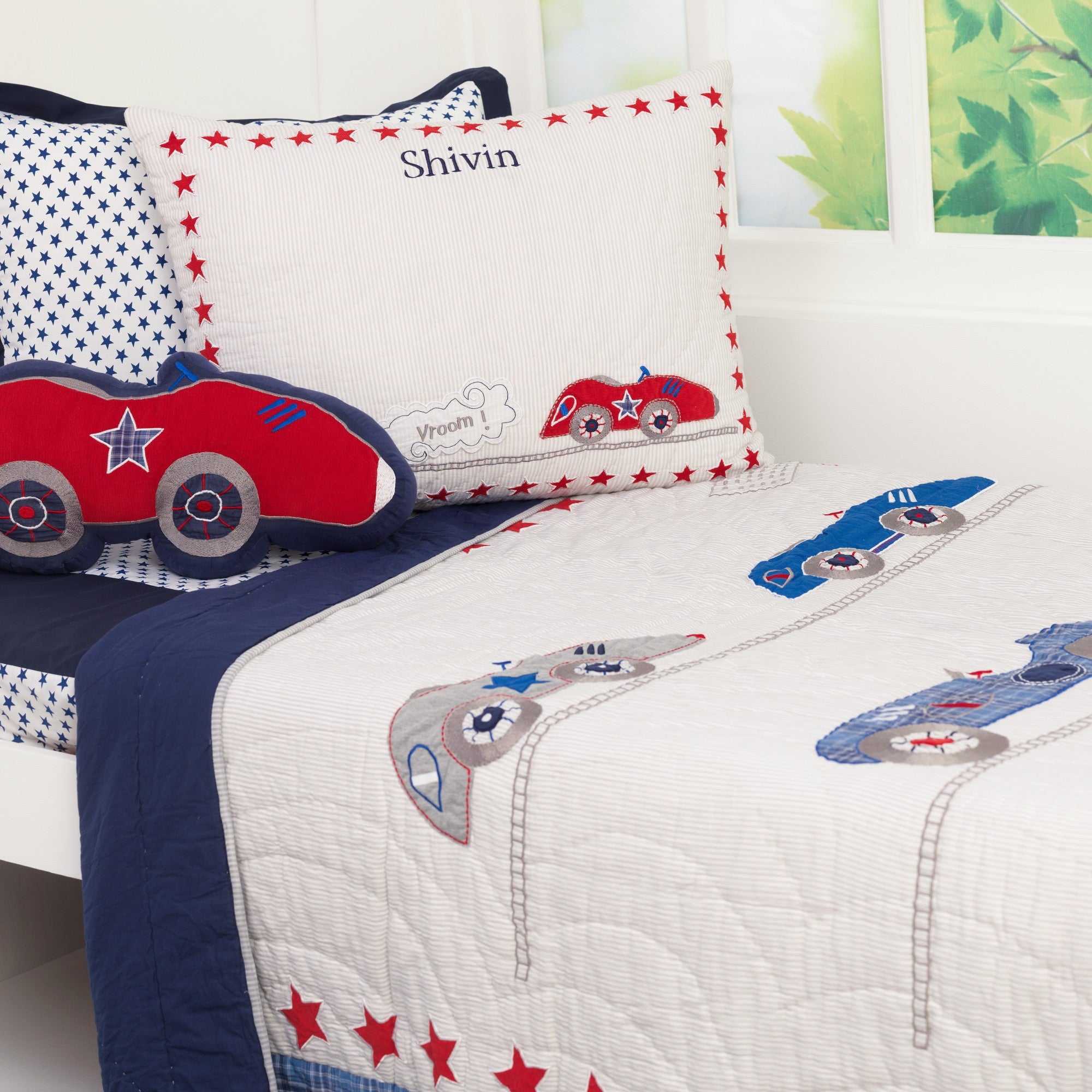 Vrooooom! Kids Bedding Set, Ages 3 to 15