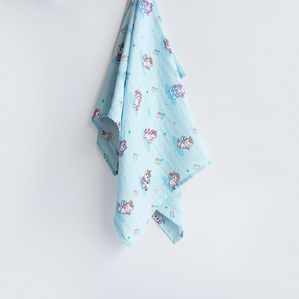 Unicorn Dreams - Organic Luxury Swaddle