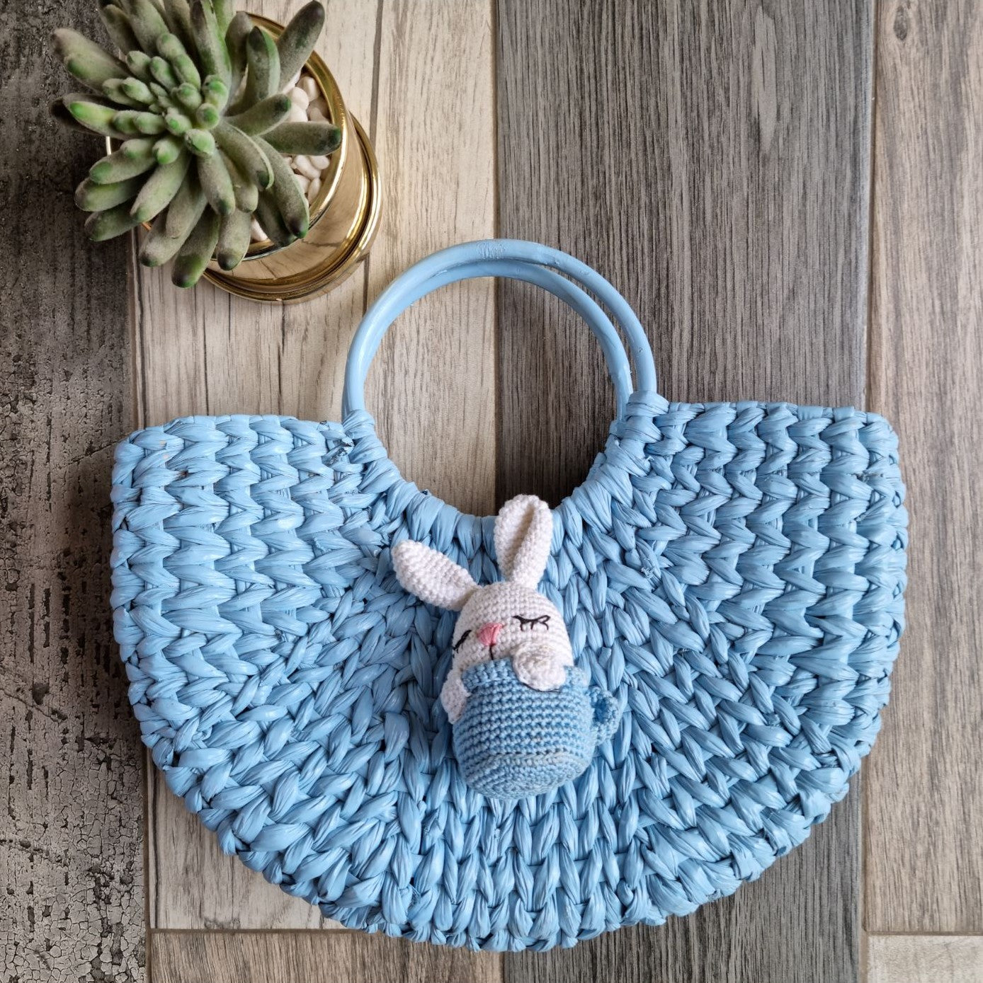 The Cerulean Rabbit Bag