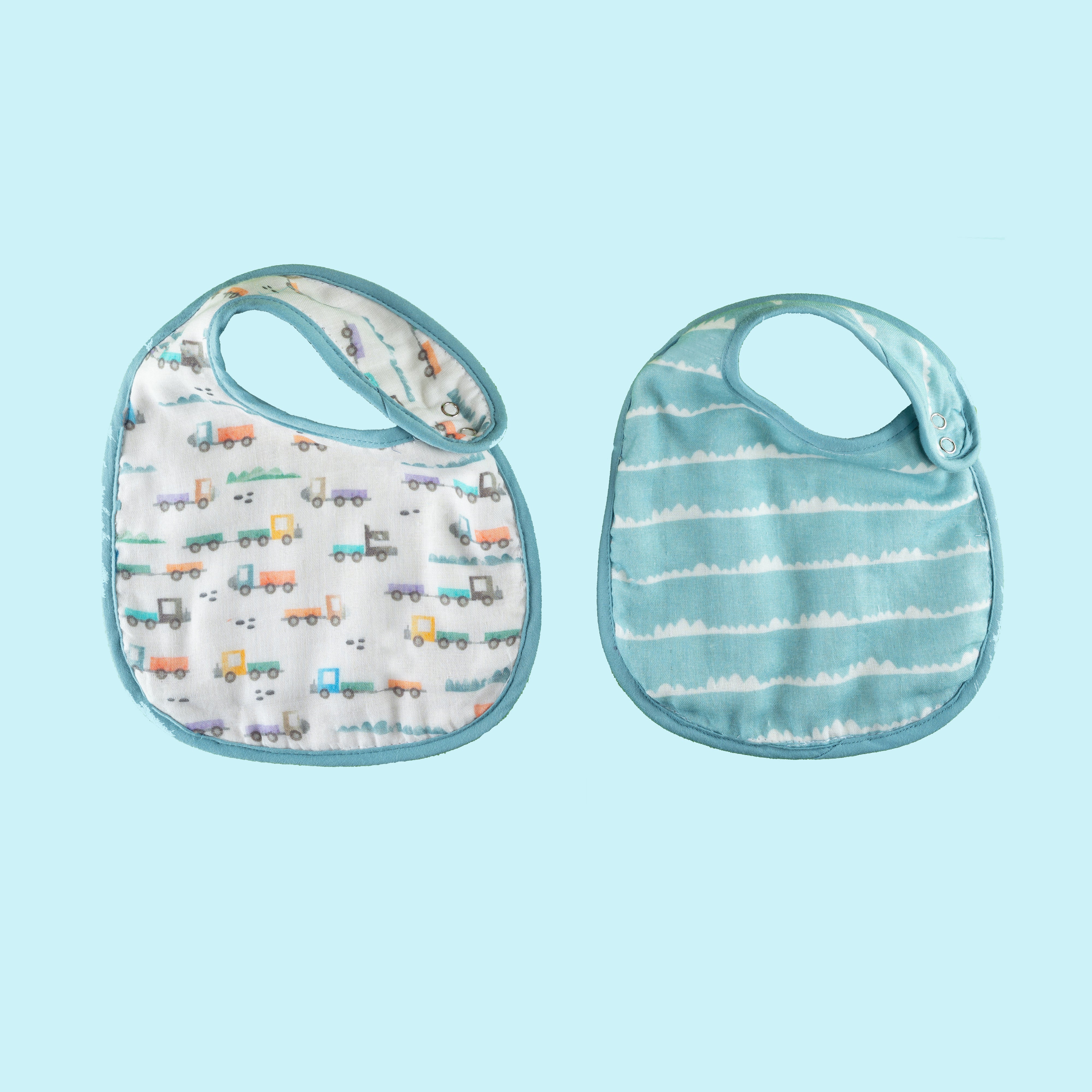 Tiny Snooze Organic Classic Bibs (Set of 2)