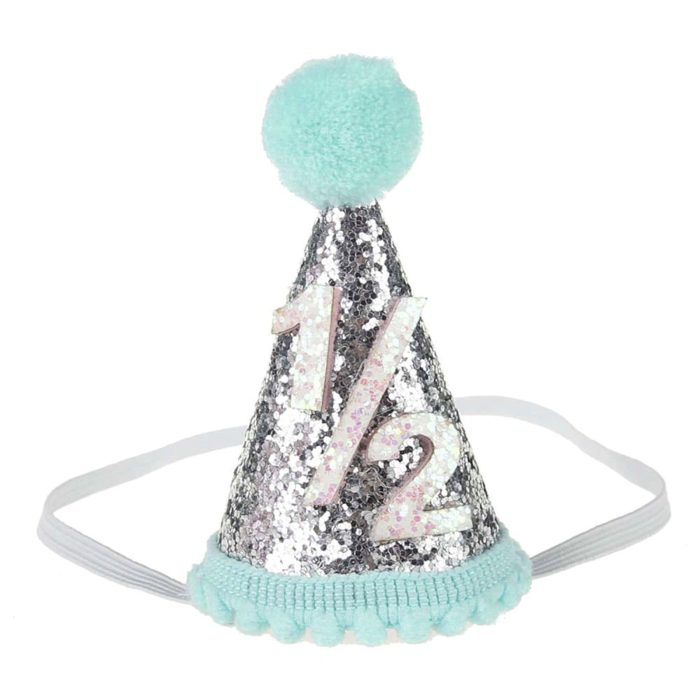 Half Birthday Cupcake Set - Red