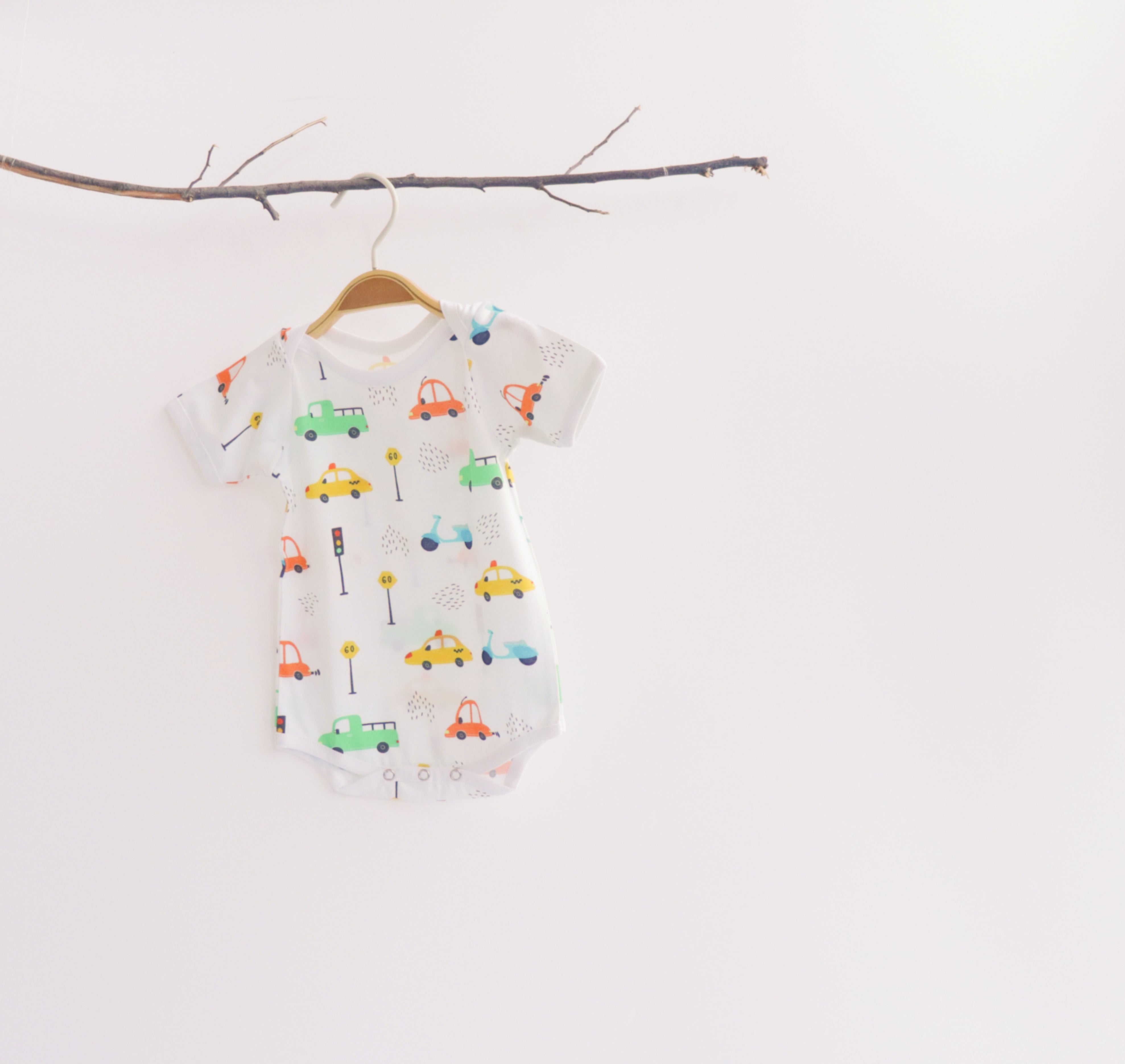 Beep Beep Bodysuits - Set Of 2