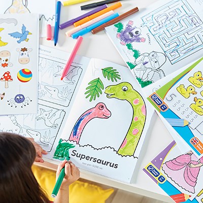 Orchard Toys Coloring Book - Outer Space + 1-20 Colouring Book(Set Of 2)