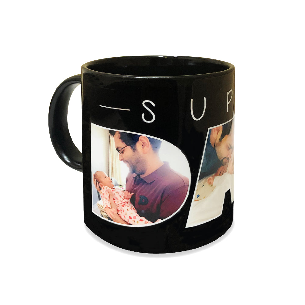 SUPER DAD Photo Mug