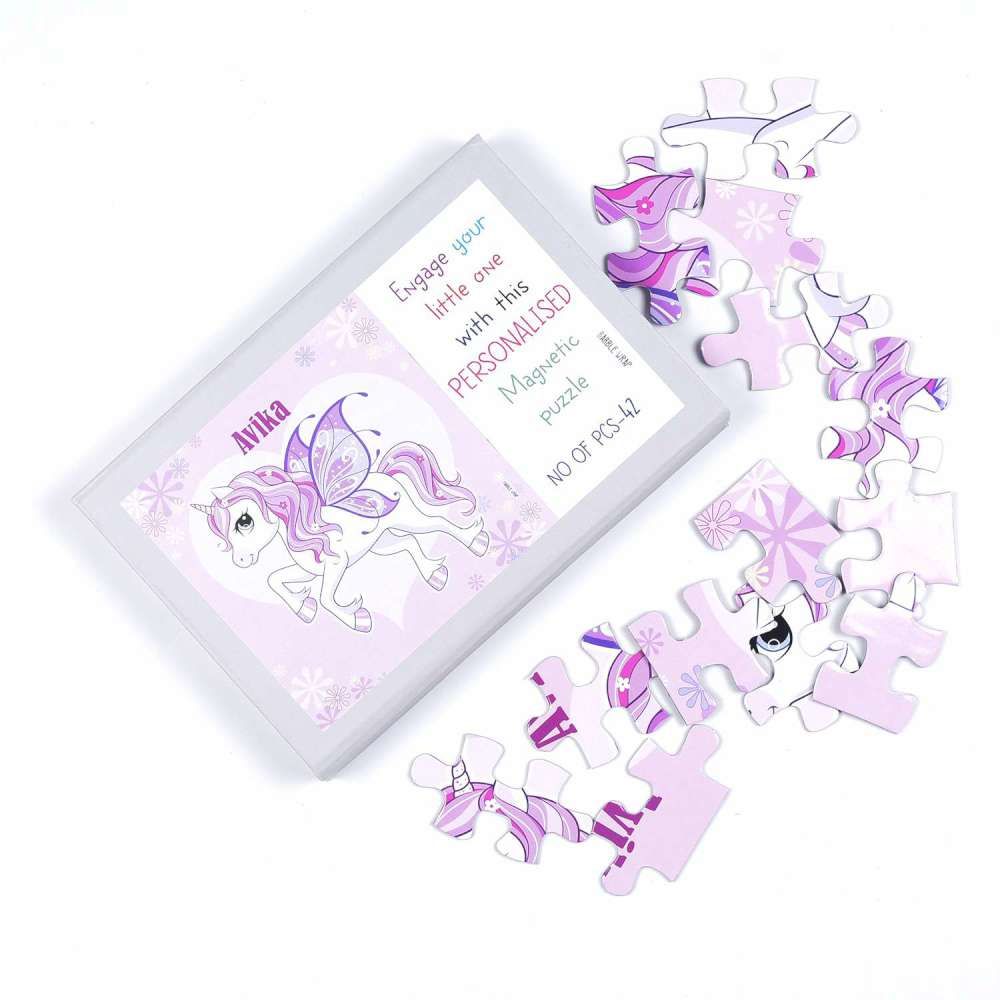 Magnetic Puzzles - Flying Unicorn