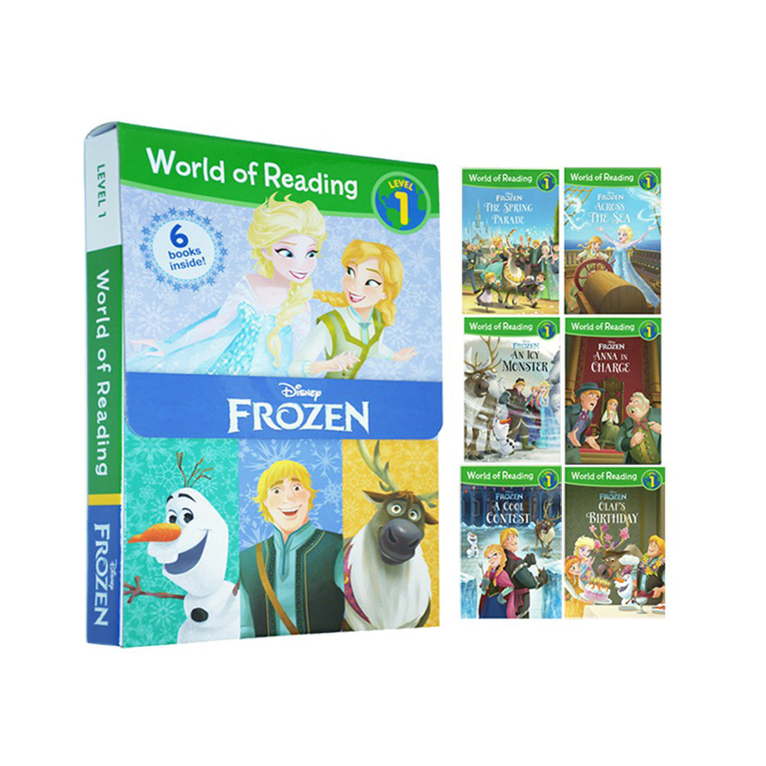 World of Reading: Disney Frozen Set - 6 volume