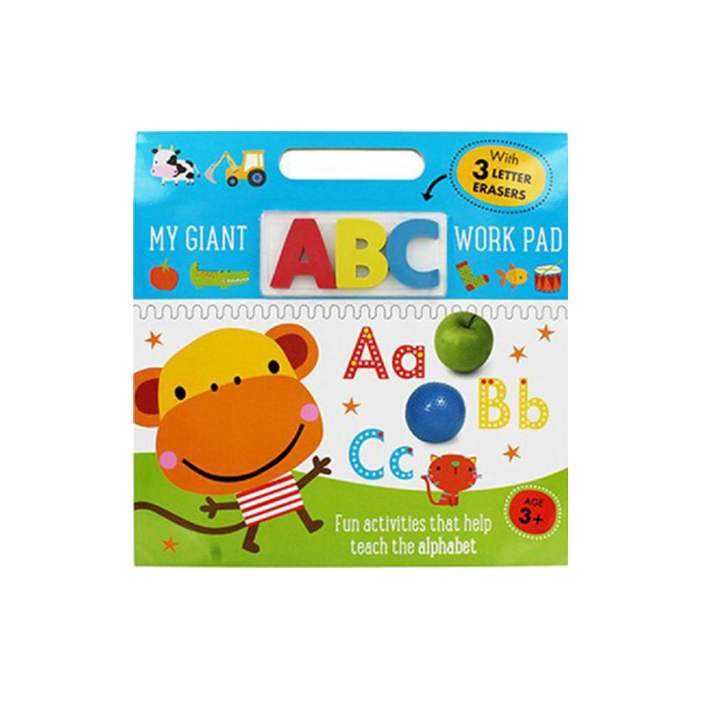 My Giant Work Pad: ABC - With 3 Letter Erasers