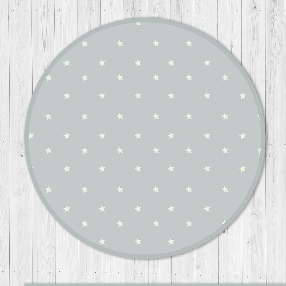 Organic Cushioned Playmat- Clouds (Pink)