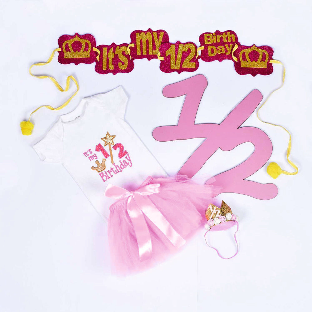 Half Birthday Magical Set - Pink