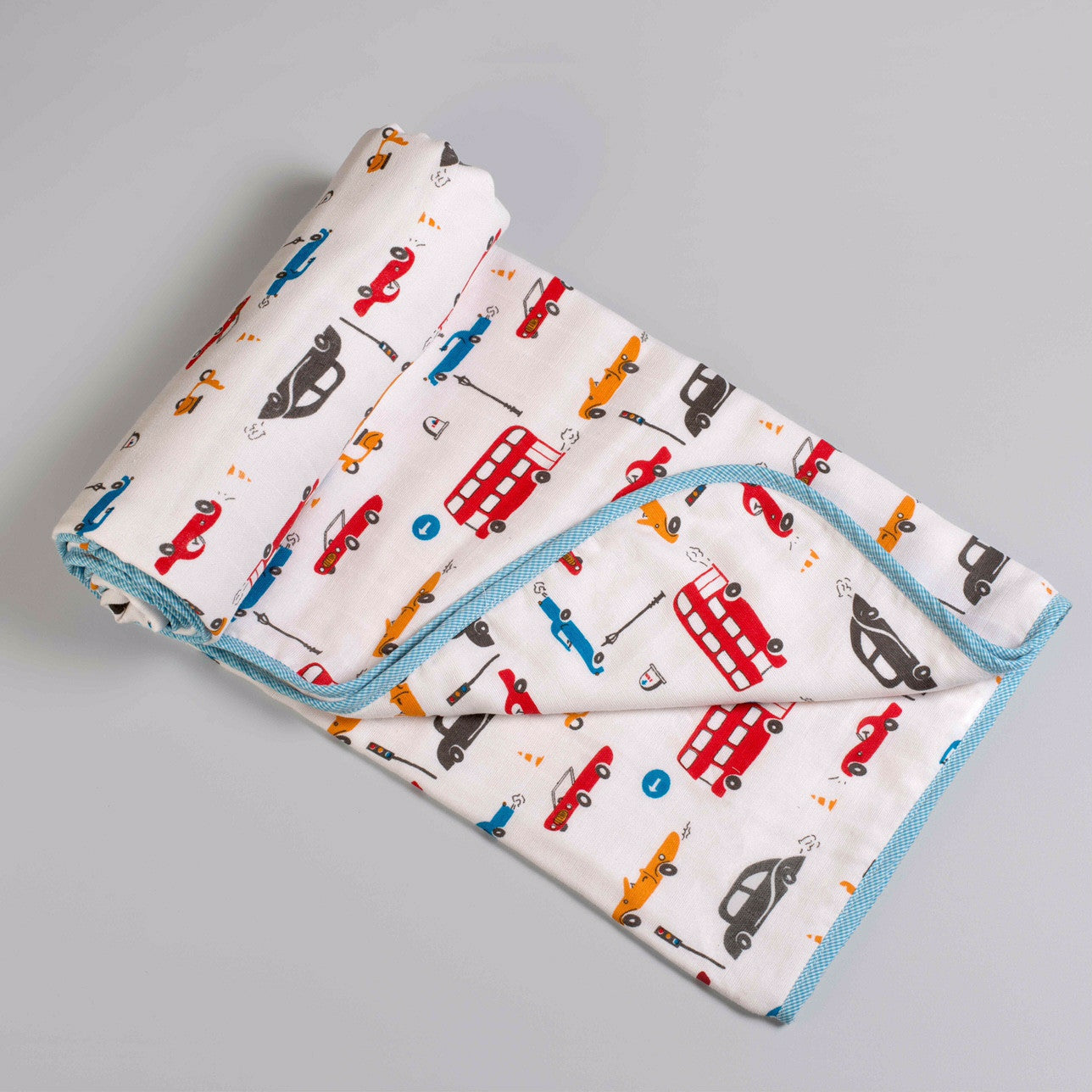 Off-We-Go! Muslin Cozy Blanket