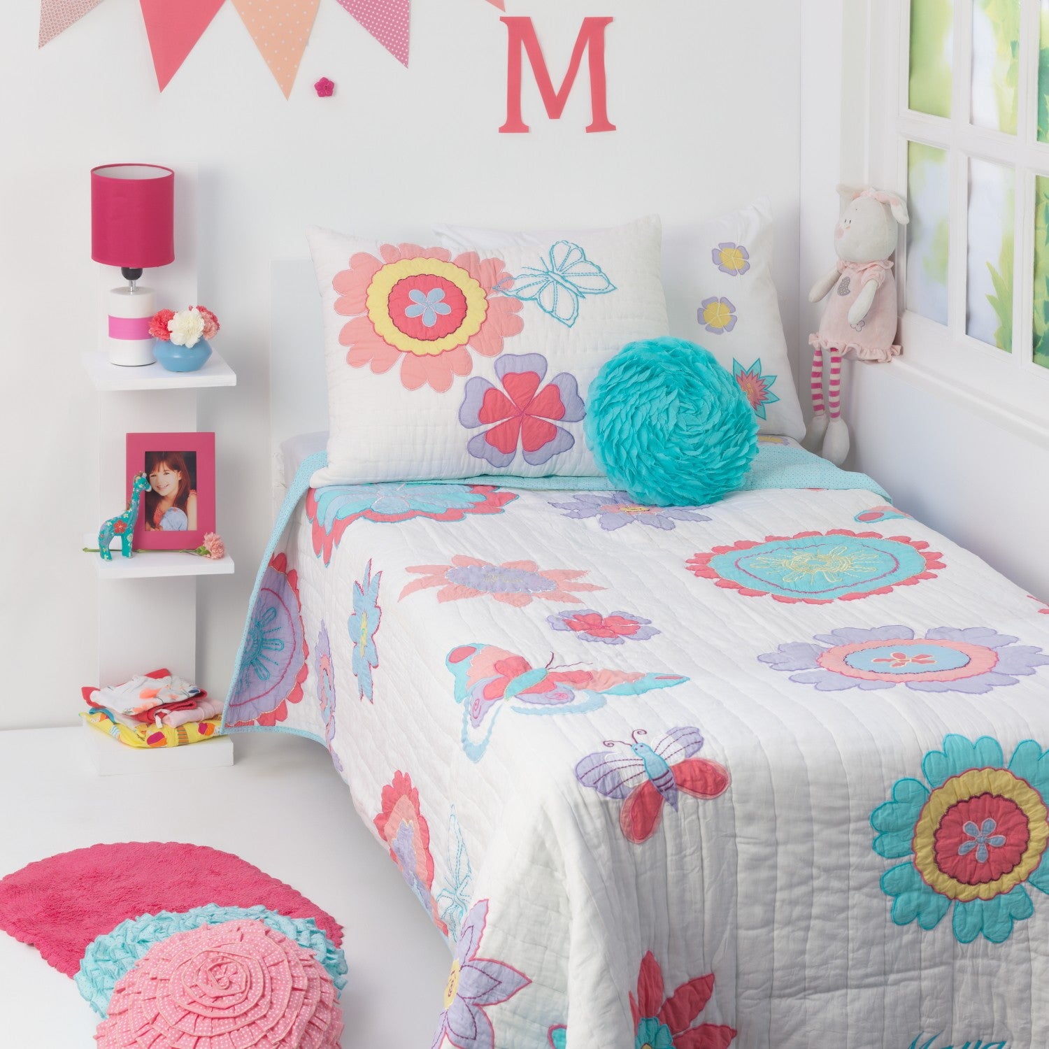 In Bloom Kids Reversible Quilt, Ages 3 to 15