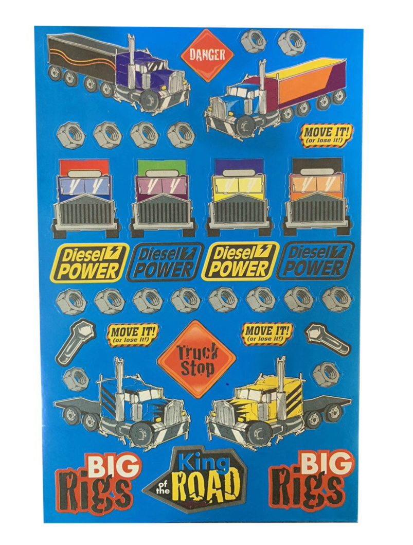 Big Rigs Stickerbook