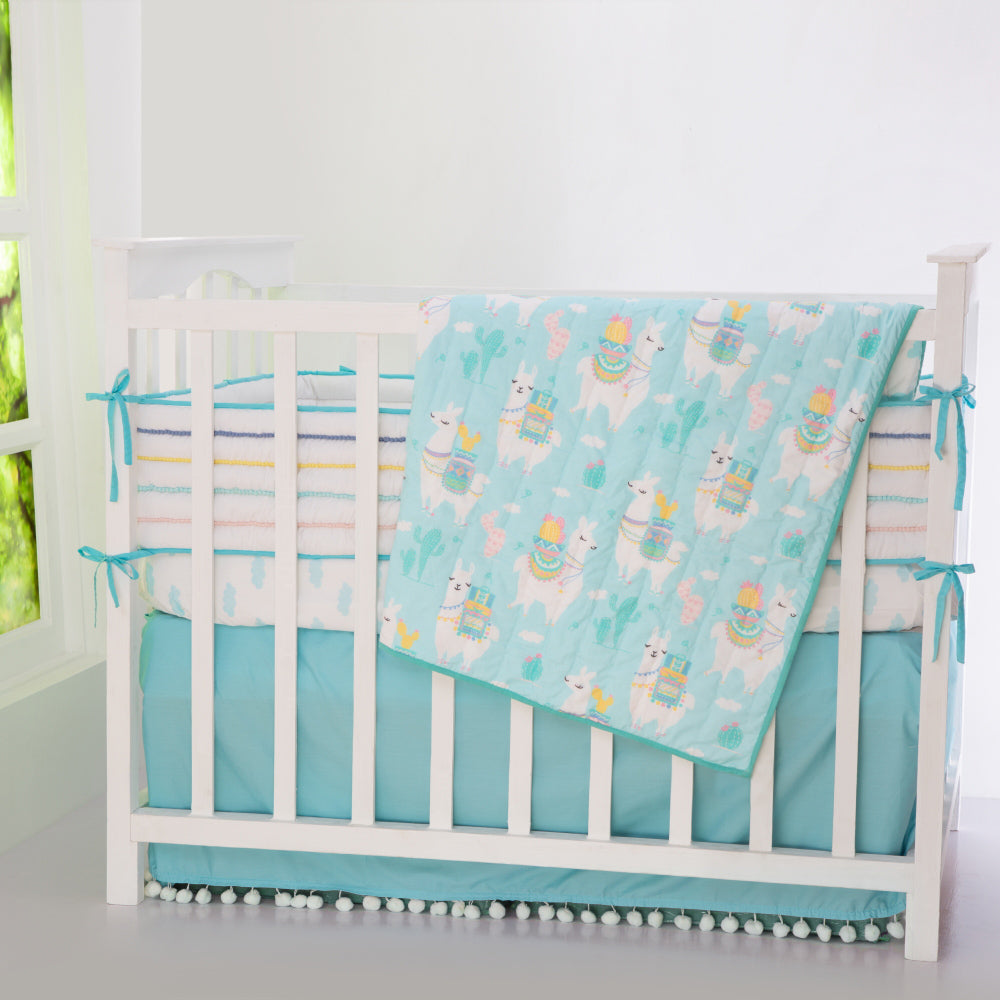 Ilama Love Organic Reversible Quilt